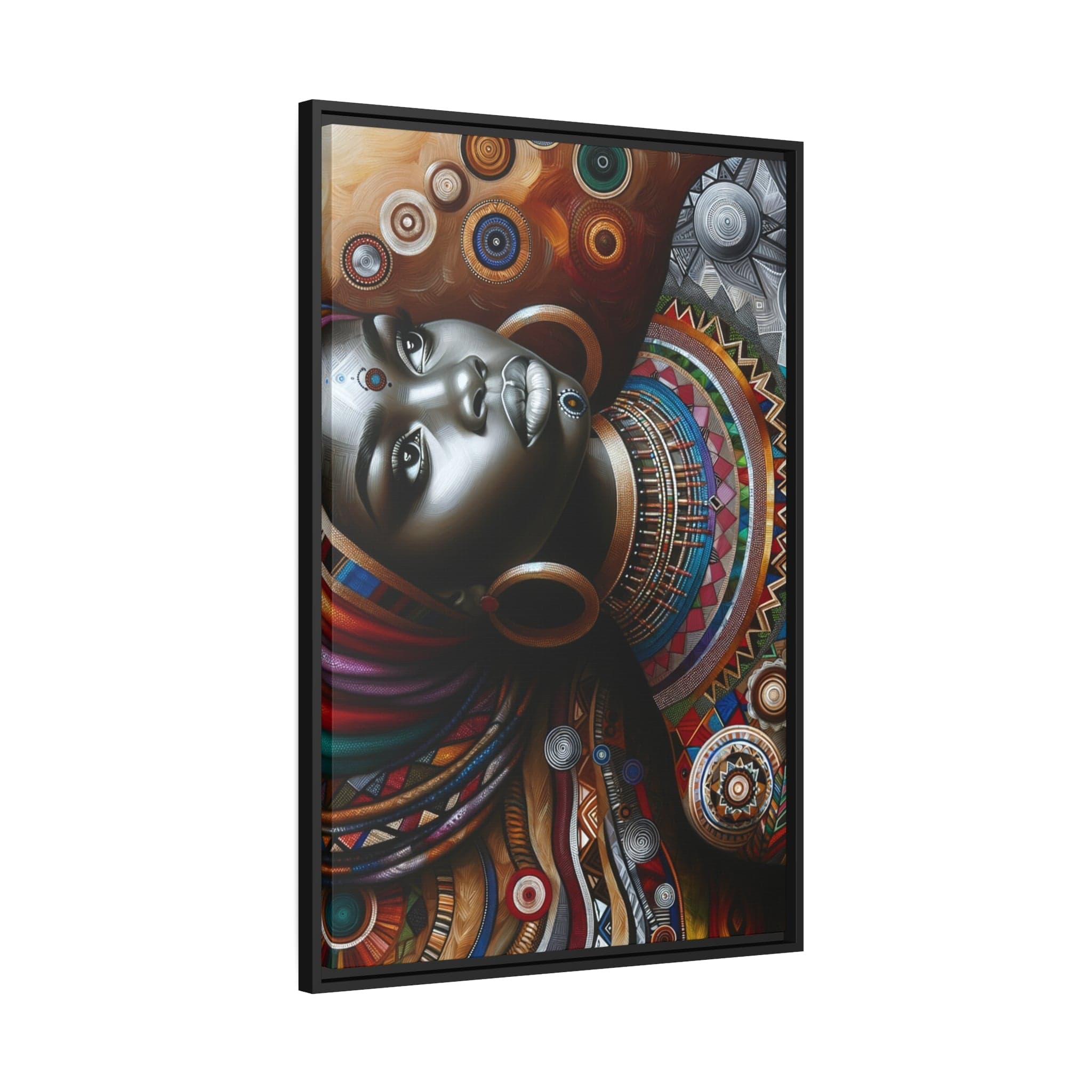 Printify Canvas Tableau "La beauté et la force des femmes africaines en toile"