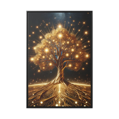 Tableau Arbre De Vie Les Feuilles D'Or