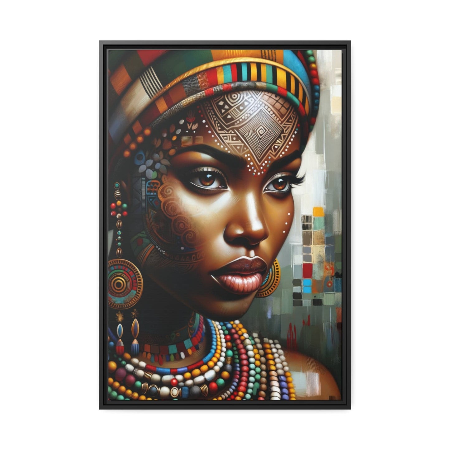 Tableau "La force et la grâce : portraits de femmes africaines" Canvanation