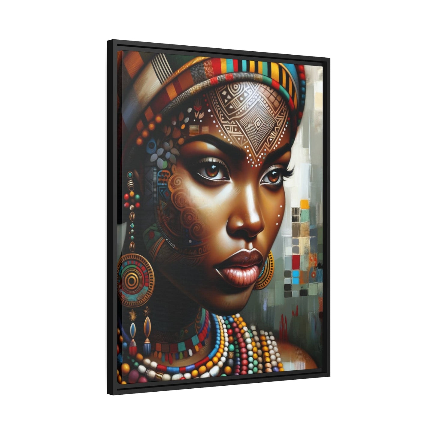 Tableau "La force et la grâce : portraits de femmes africaines" Canvanation