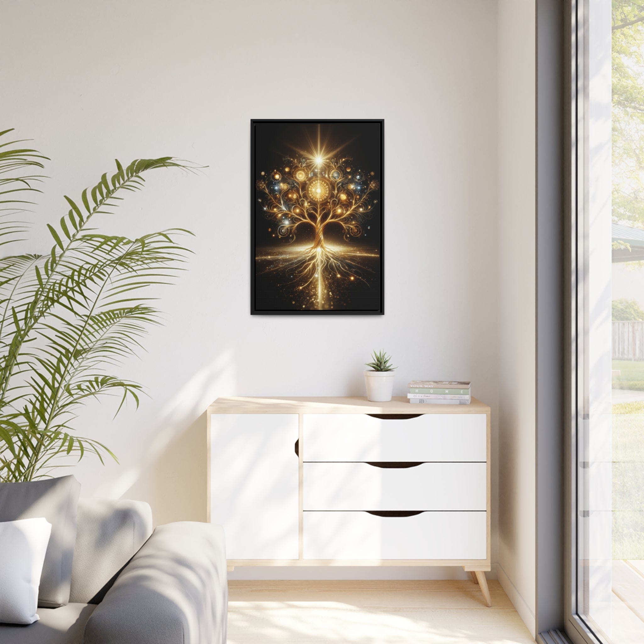 Tableau Arbre De Vie À La Lumière Du Soleil