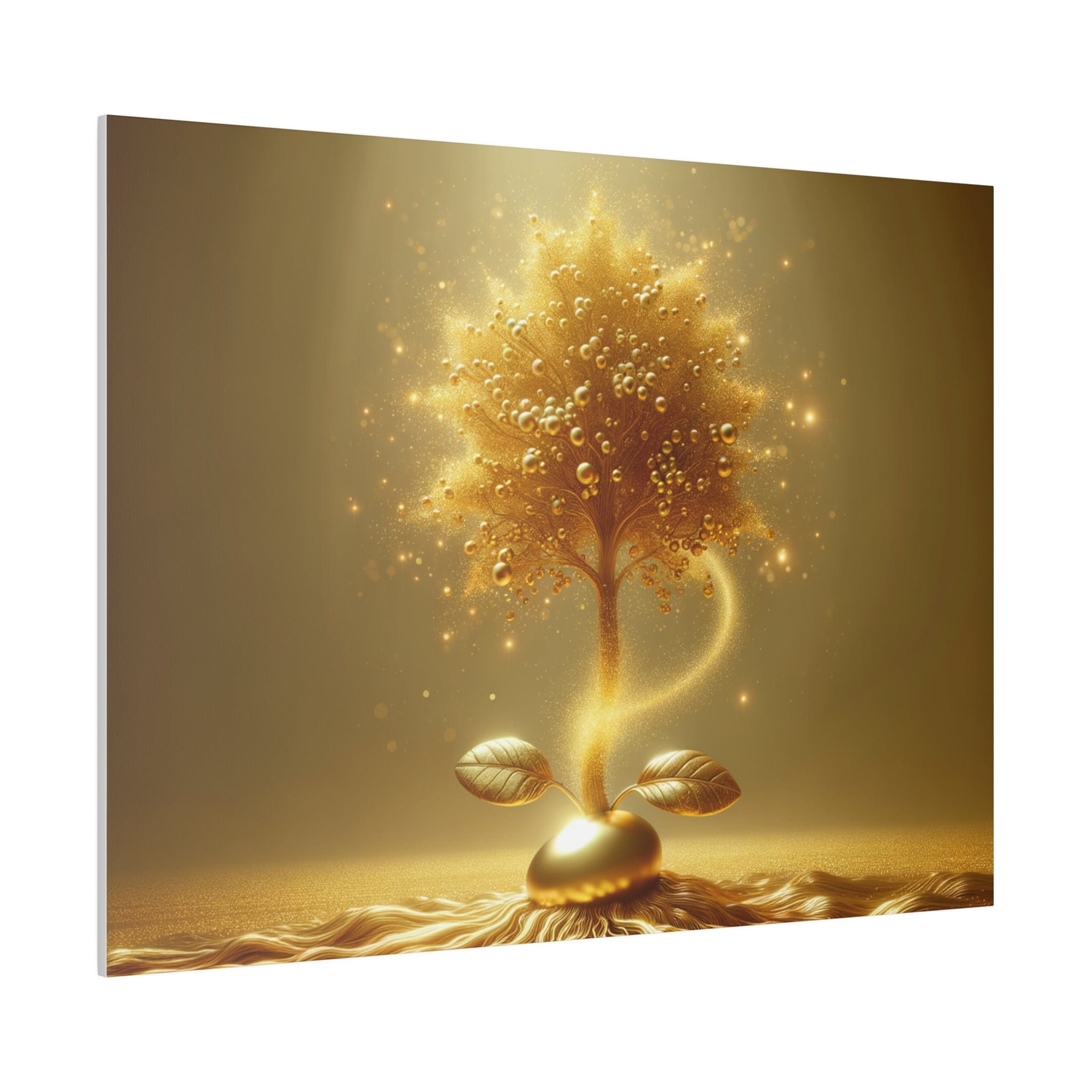 Printify Canvas Tableau  L'Arbre d'Or de la Vie