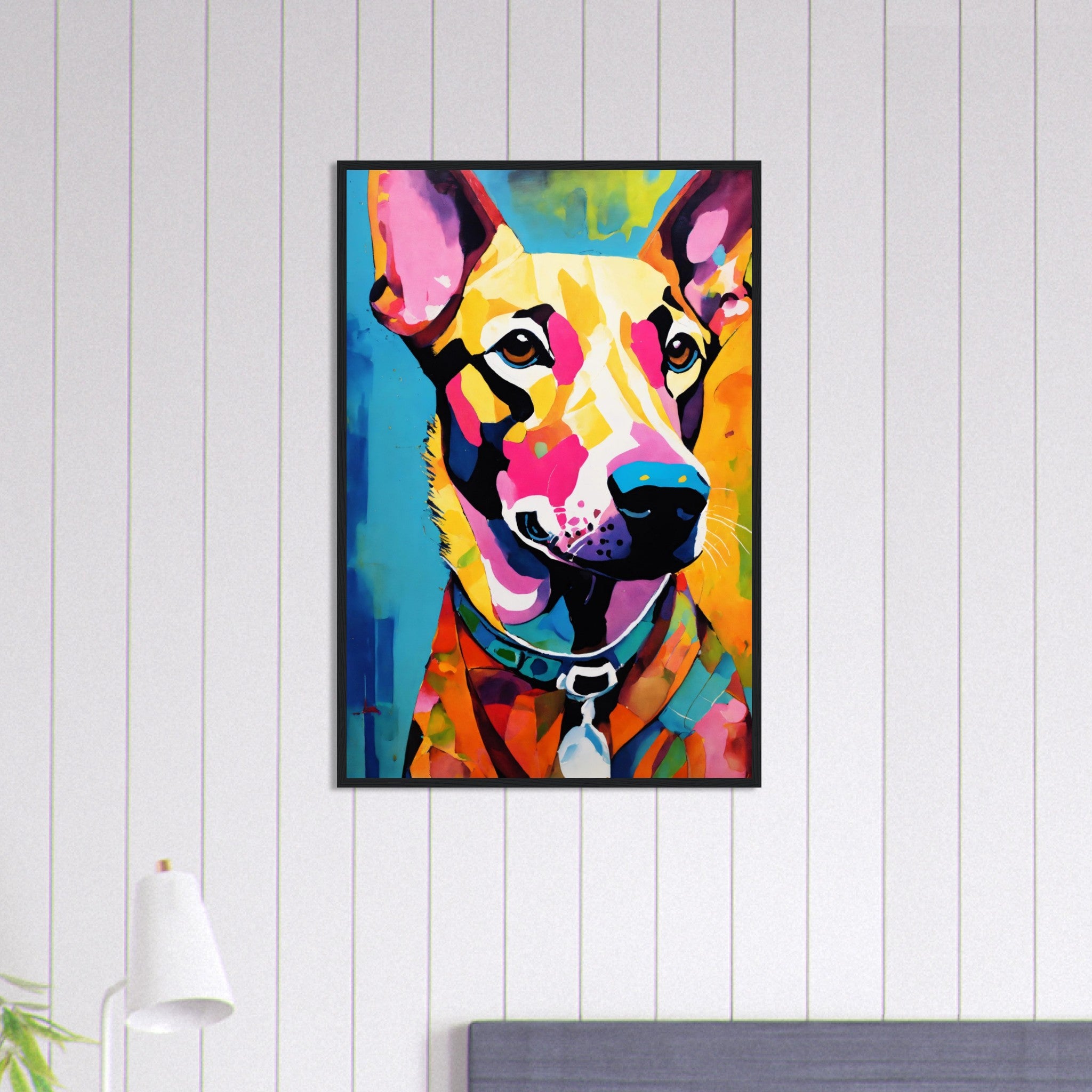 Canvanation Print Material 60x90 cm / 24x36″ Tableau Chien Du Crépuscule