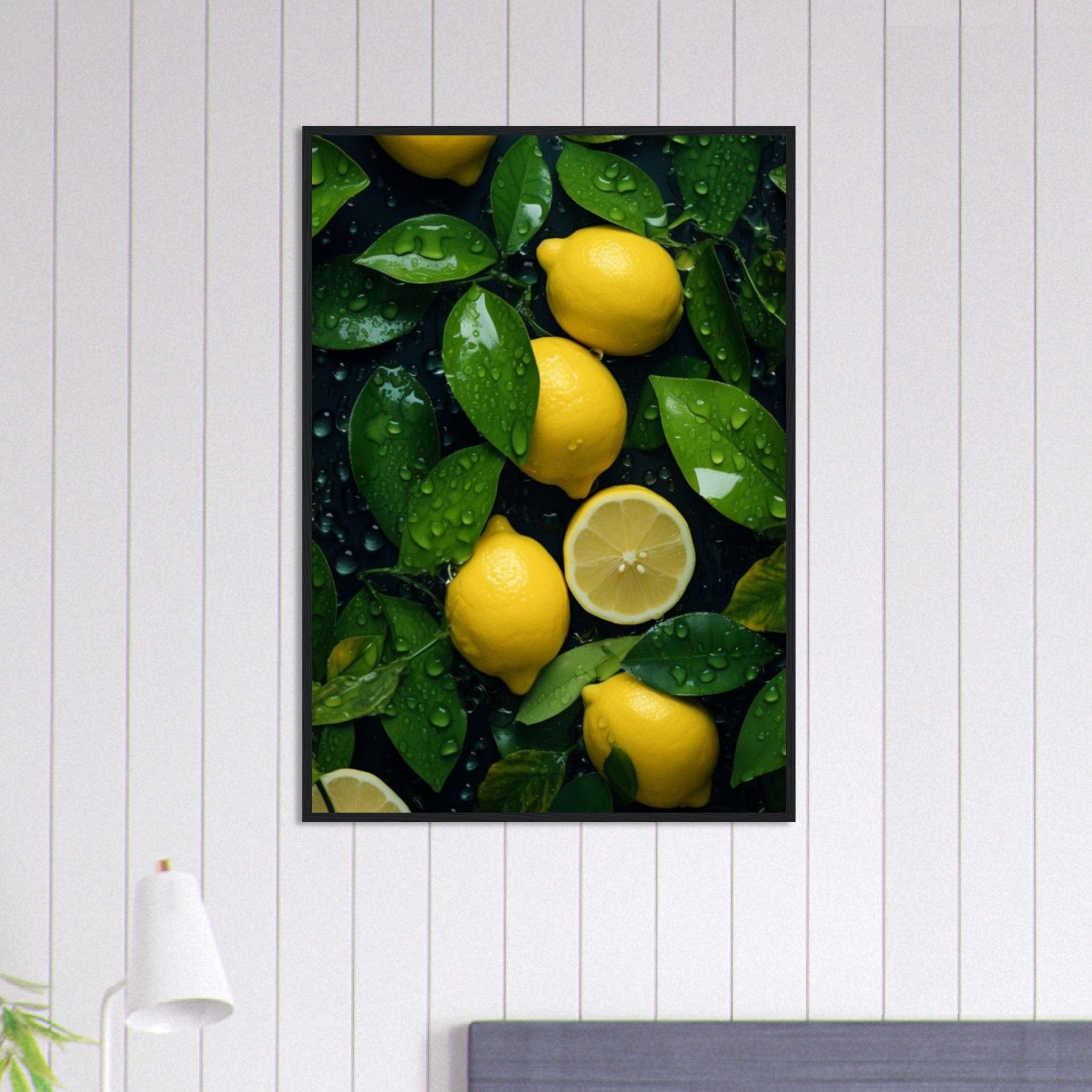 Canvanation Print Material 70x100 cm / 28x40″ Tableau Cuisine Citronier