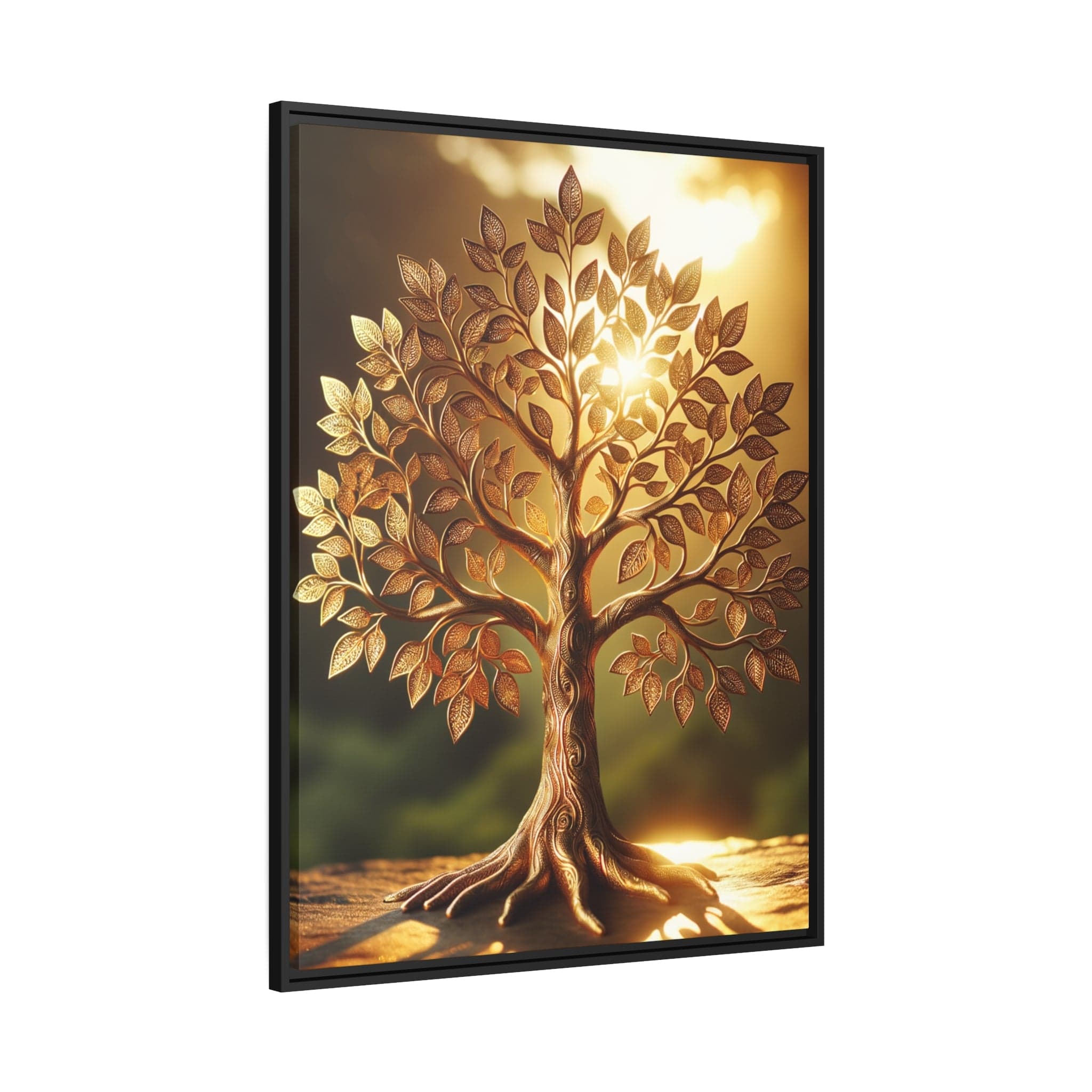 Printify Canvas Tableau Arbre De Vie Croissance Et Abondance