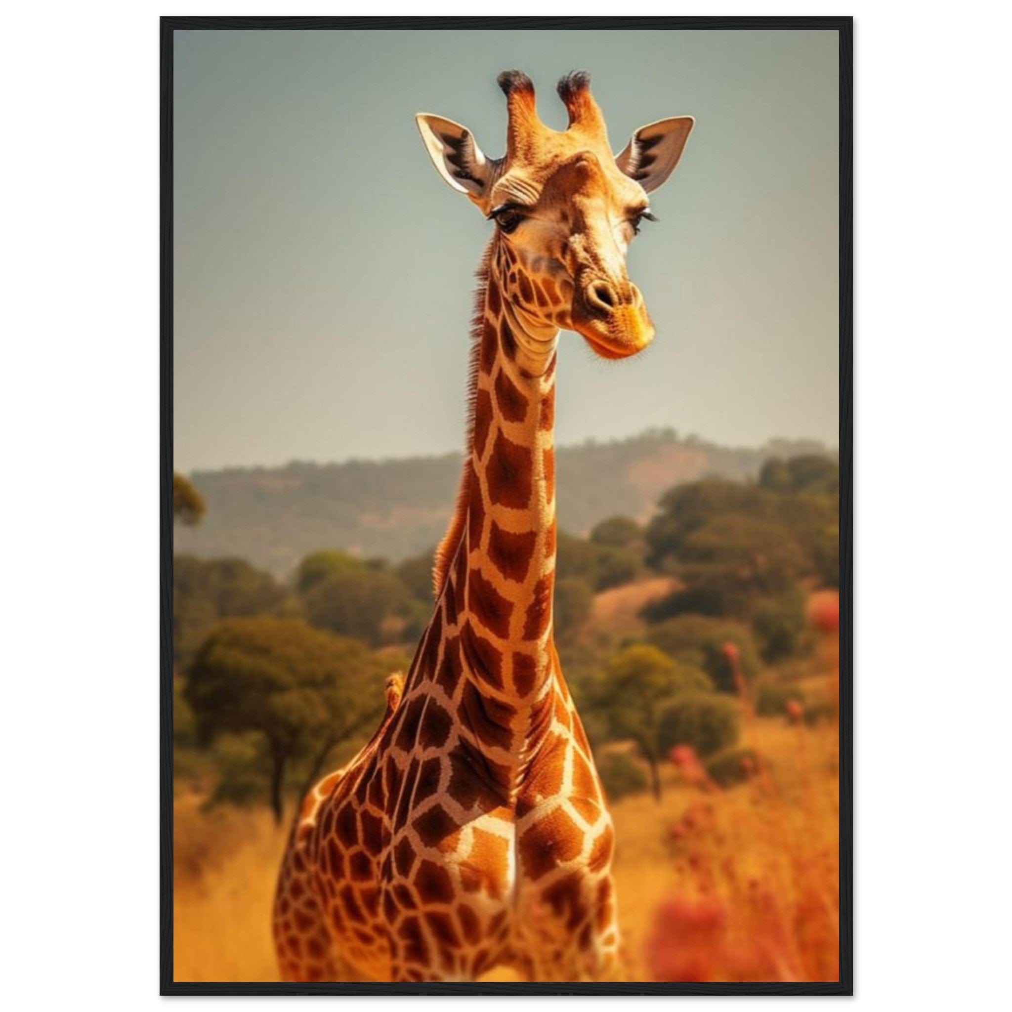 Girafe Toile - Canvanation