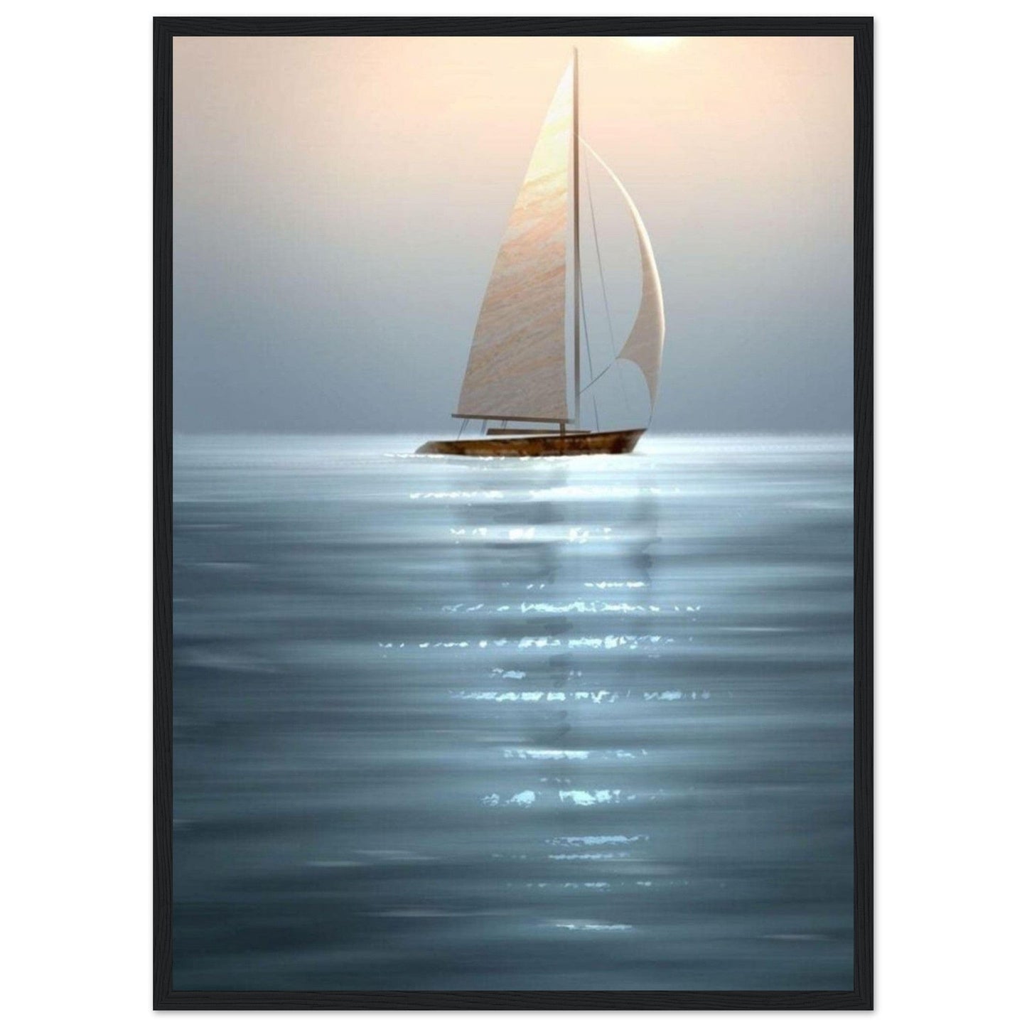 Peinture De Bateau Moderne - Canvanation