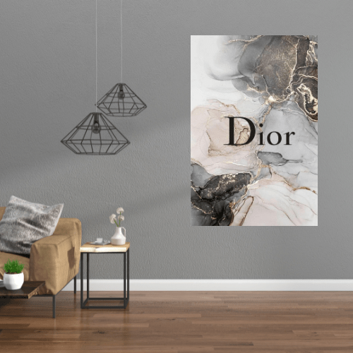 Gelato Print Material Affiche Dior Marbre