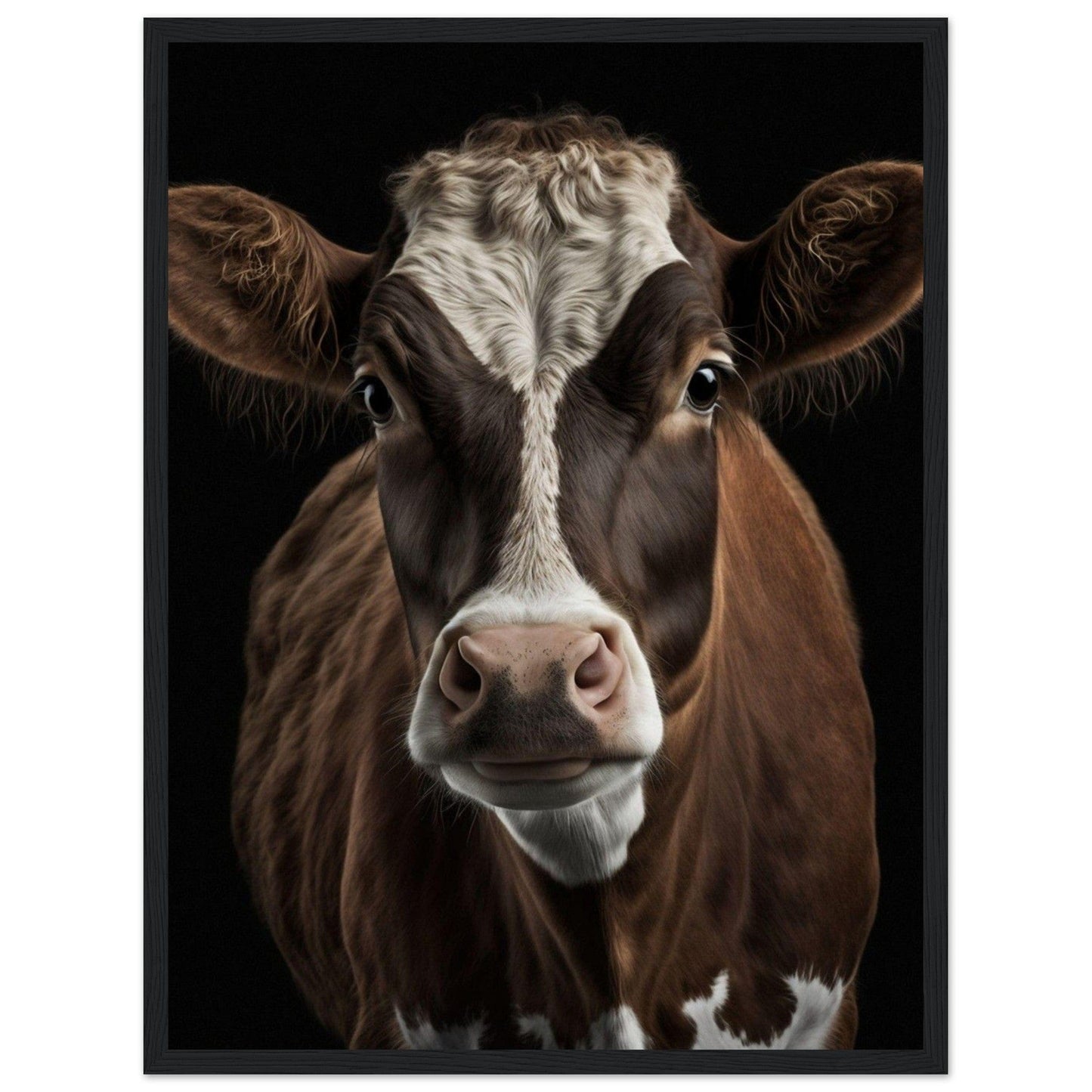 Tableau Vache Moderne - Canvanation