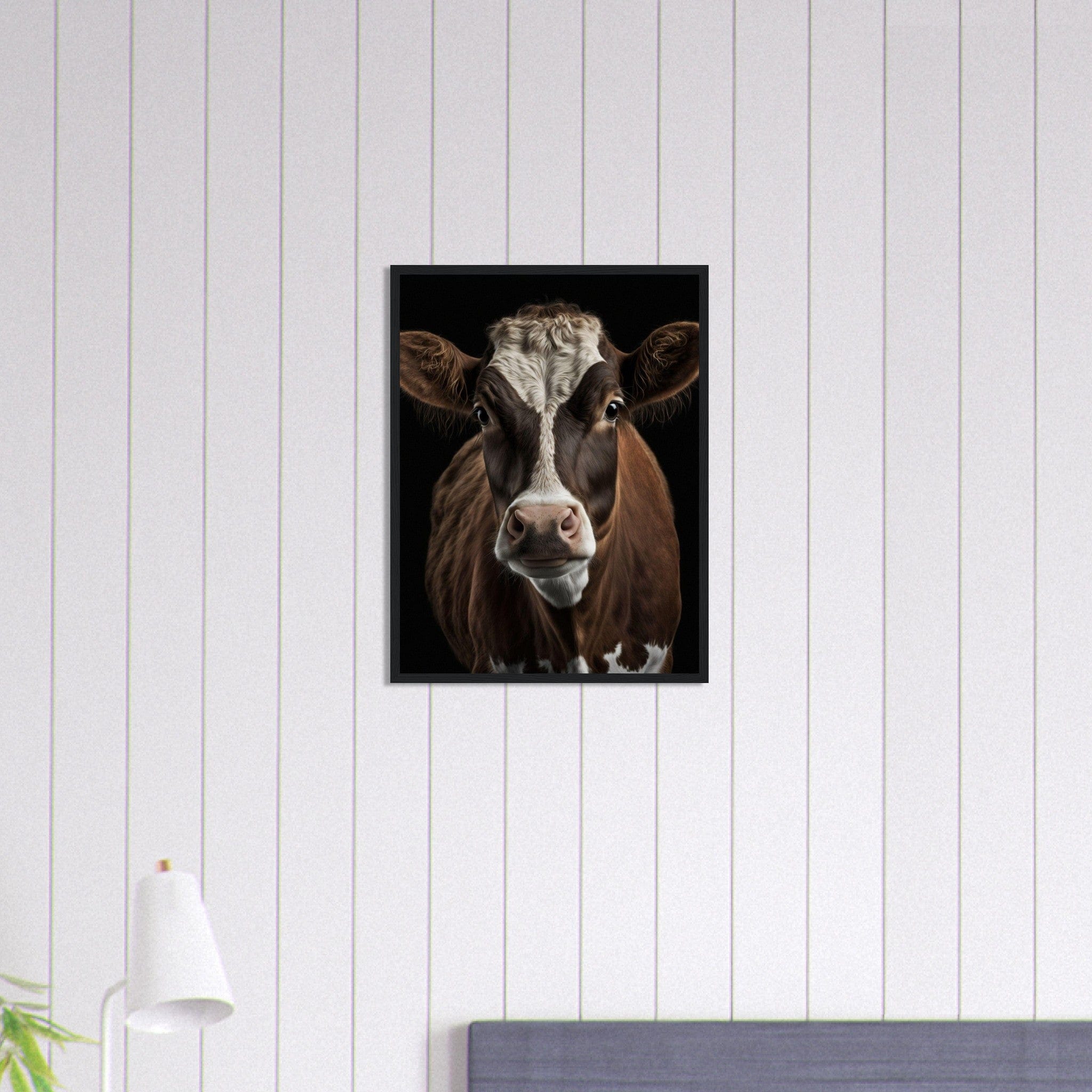 Tableau Vache Moderne - Canvanation