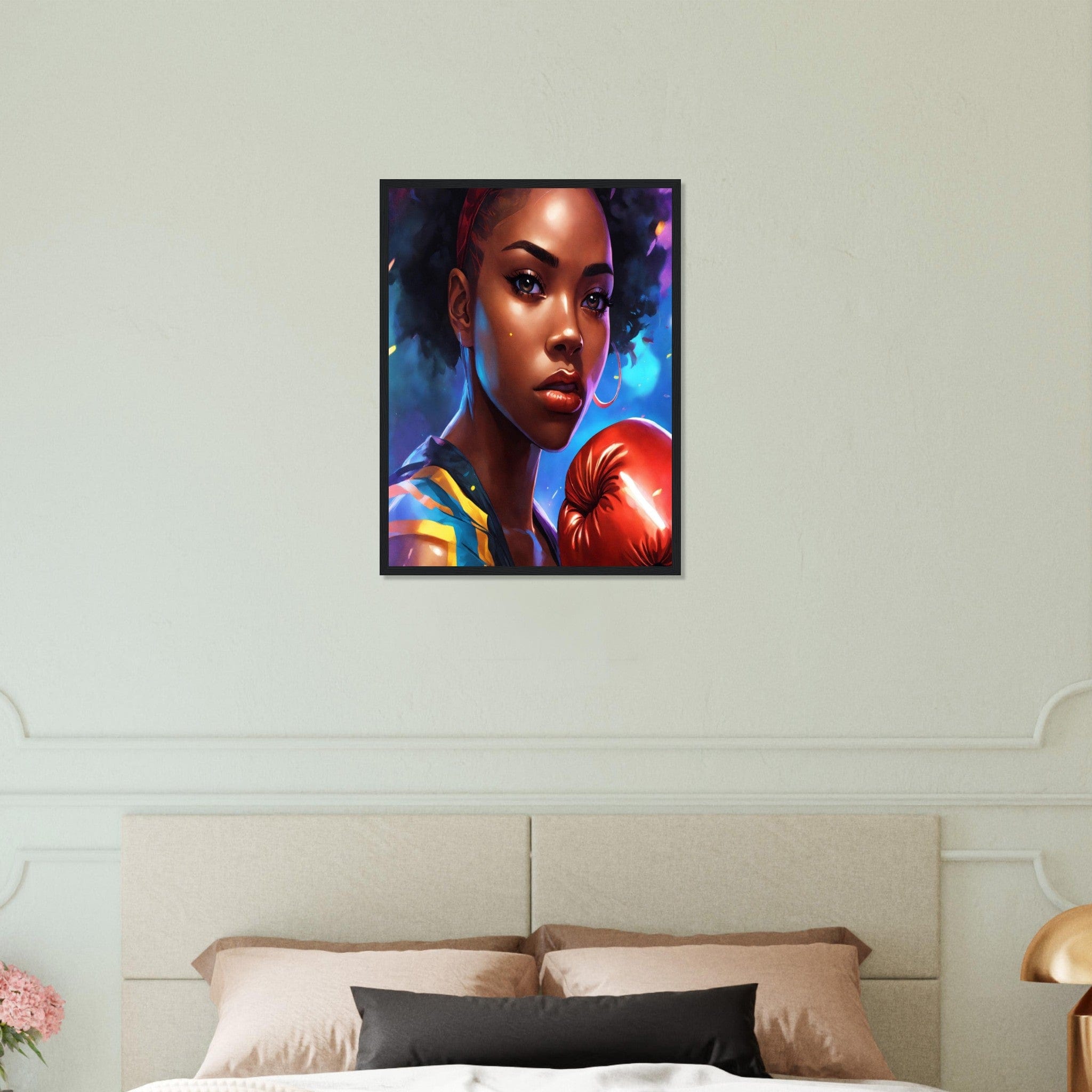 Canvanation Print Material 45x60 cm / 18x24″ Tableau Boxe Jade