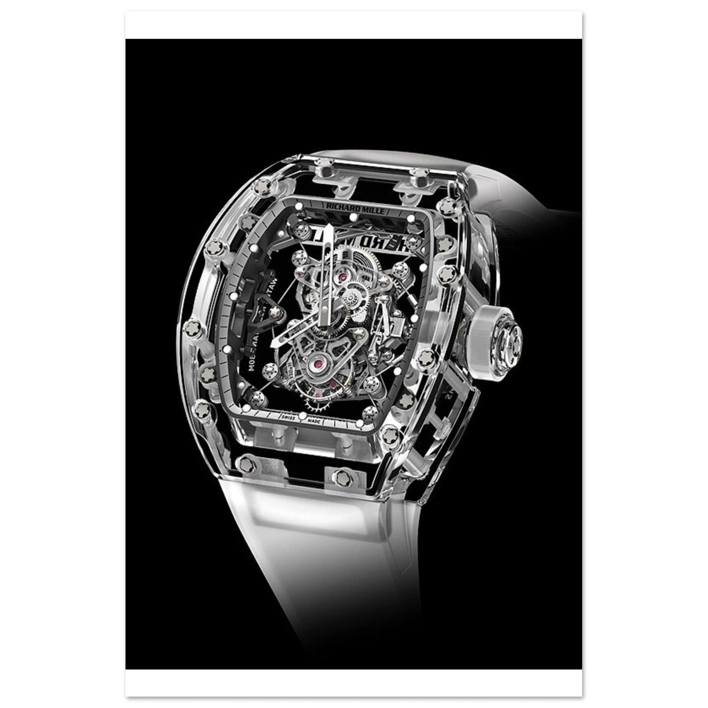 Poster Montre Richard Mille Canvanation