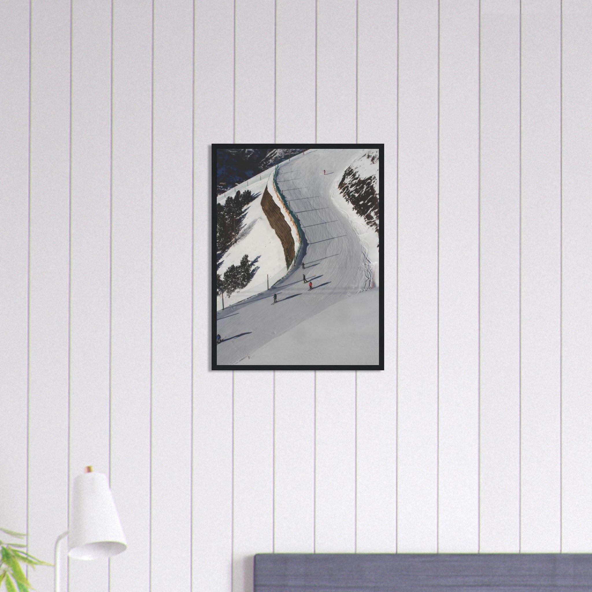 Canvanation Print Material Tableau Piste De Ski