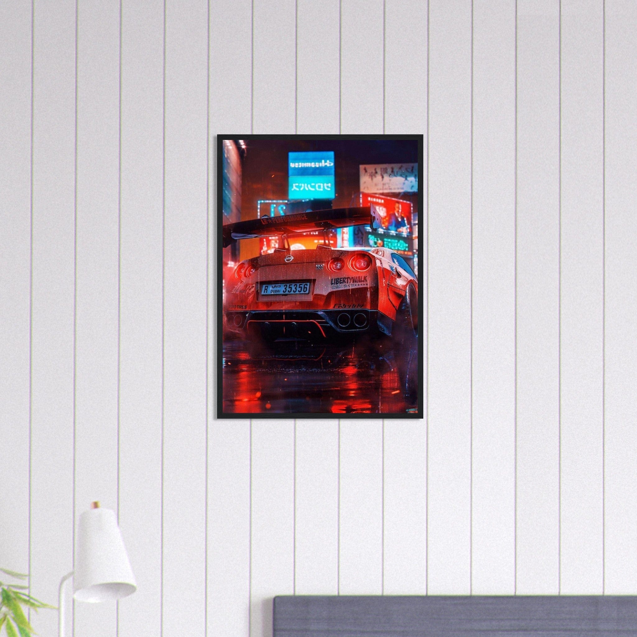 Canvanation Print Material 50x70 cm / 20x28″ Tableau Voiture Nissan Gt Skyline