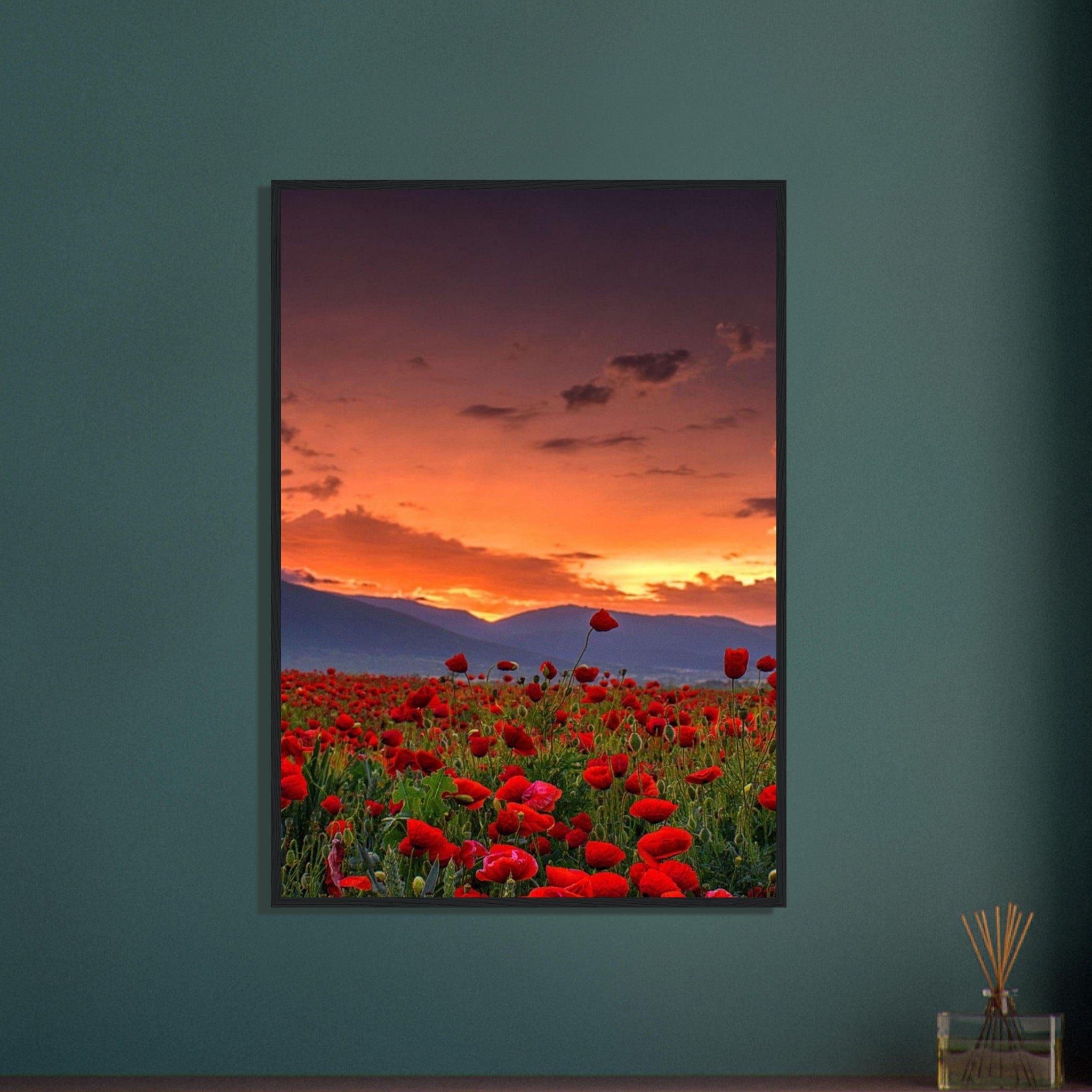 Tableau Moderne Coquelicot Canvanation