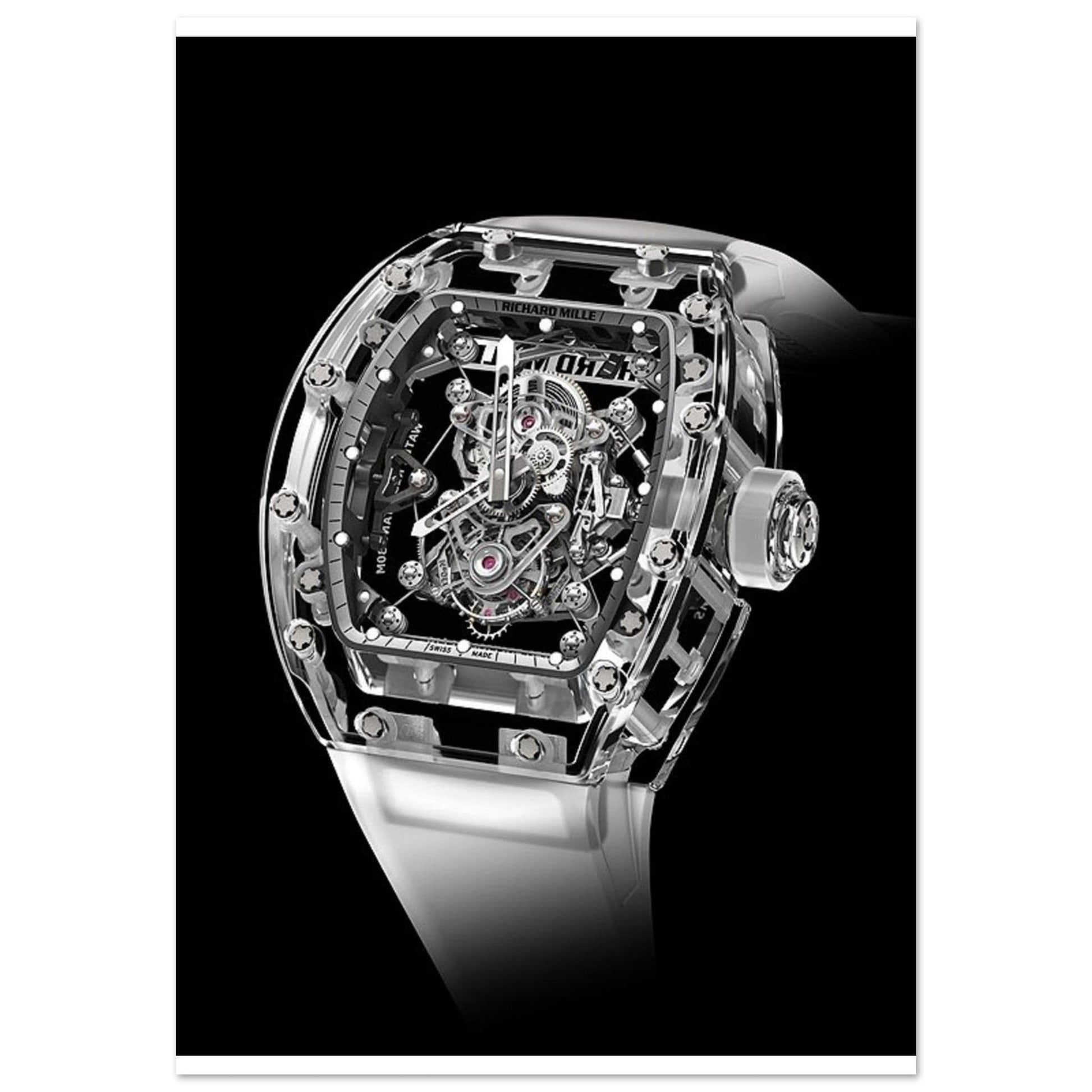 Poster Montre Richard Mille Canvanation