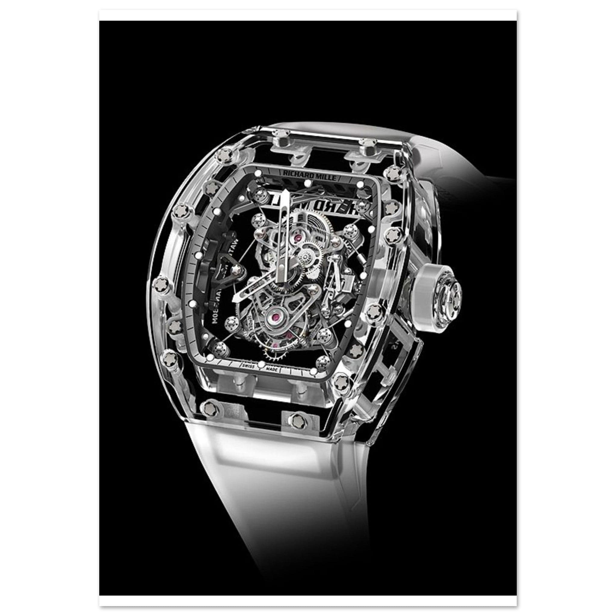 Canvanation Print Material 70x100 cm / 28x40″ Poster Montre Richard Mille