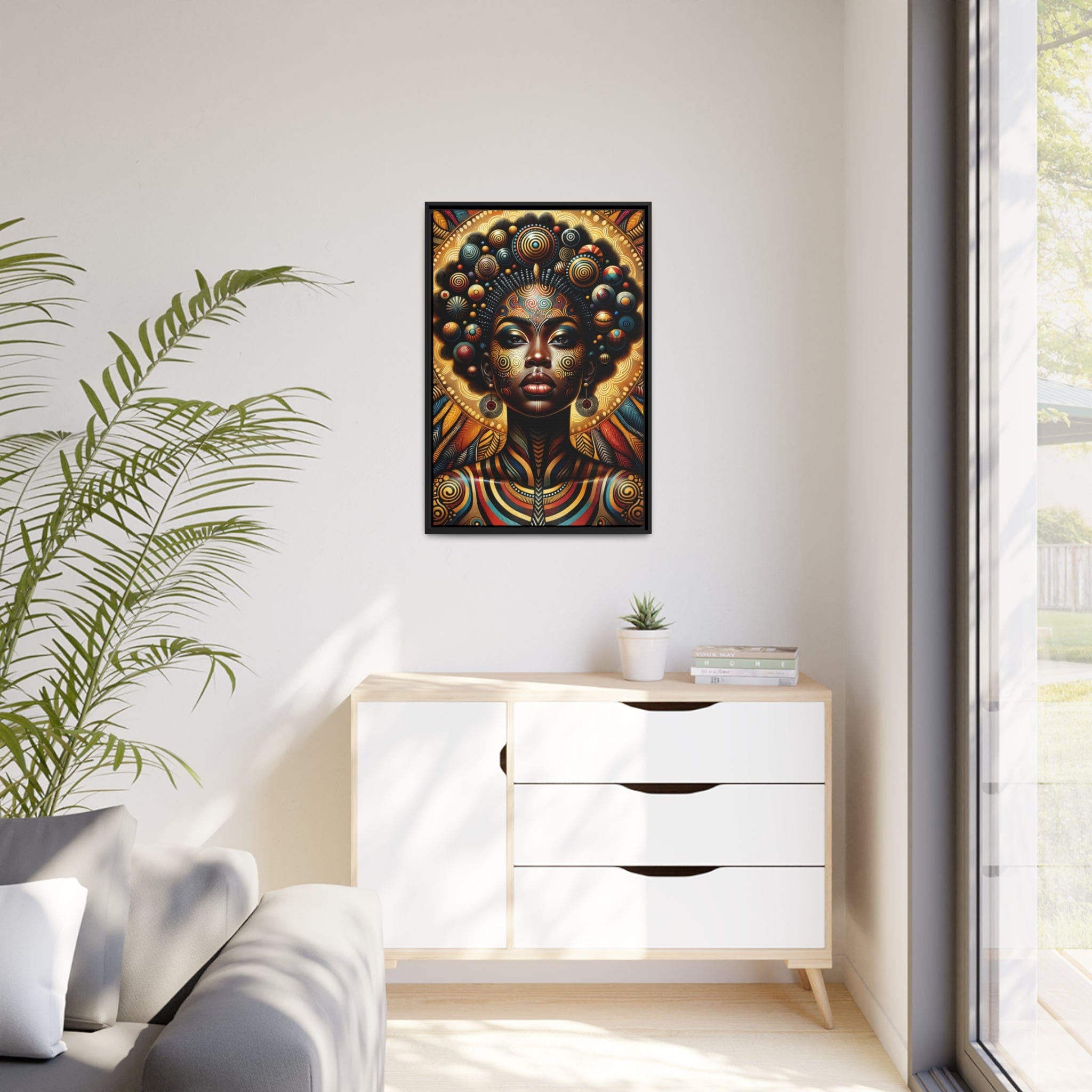 Printify Canvas Tableau "La grâce et la puissance des femmes africaines"