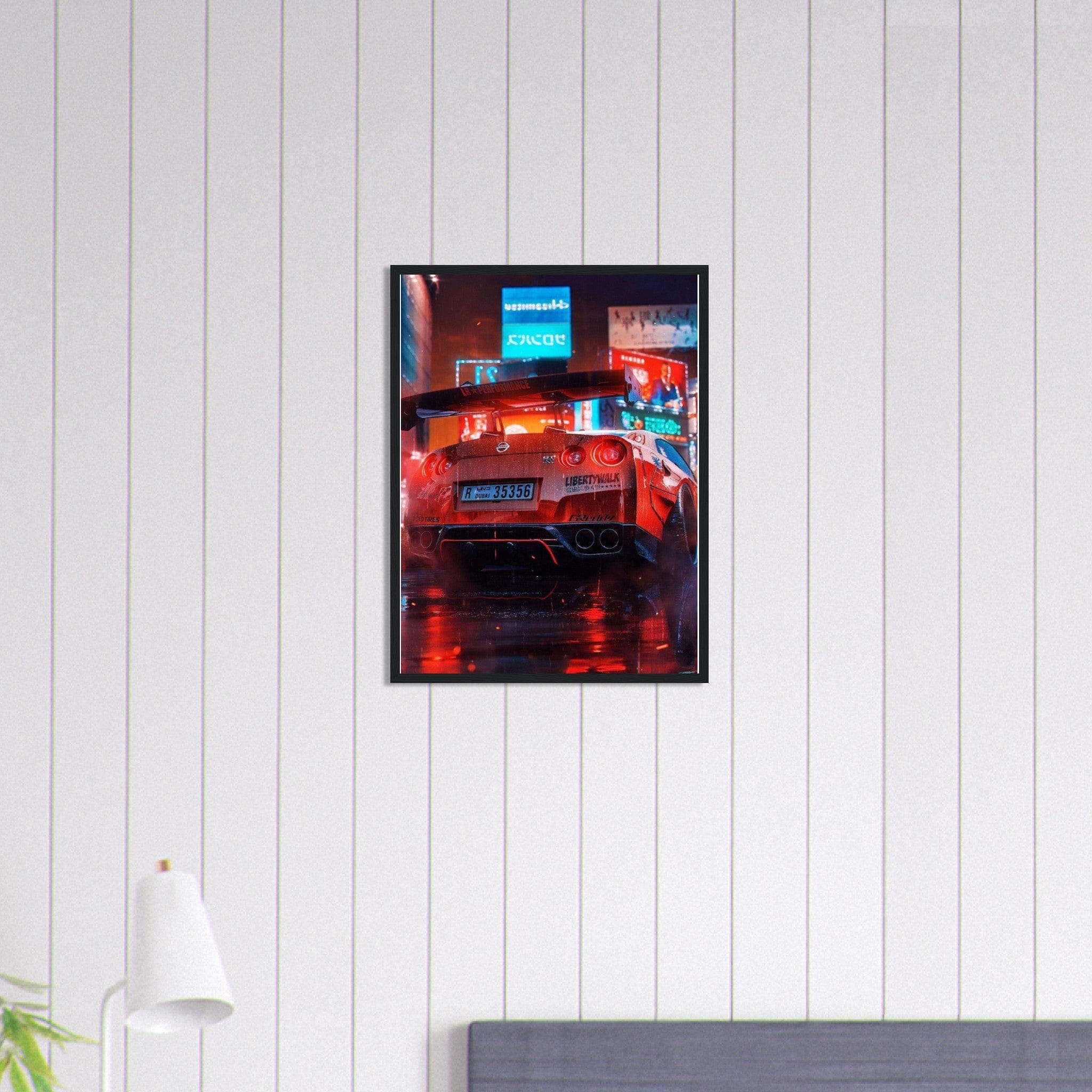 Canvanation Print Material 45x60 cm / 18x24″ Tableau Voiture Nissan Gt Skyline