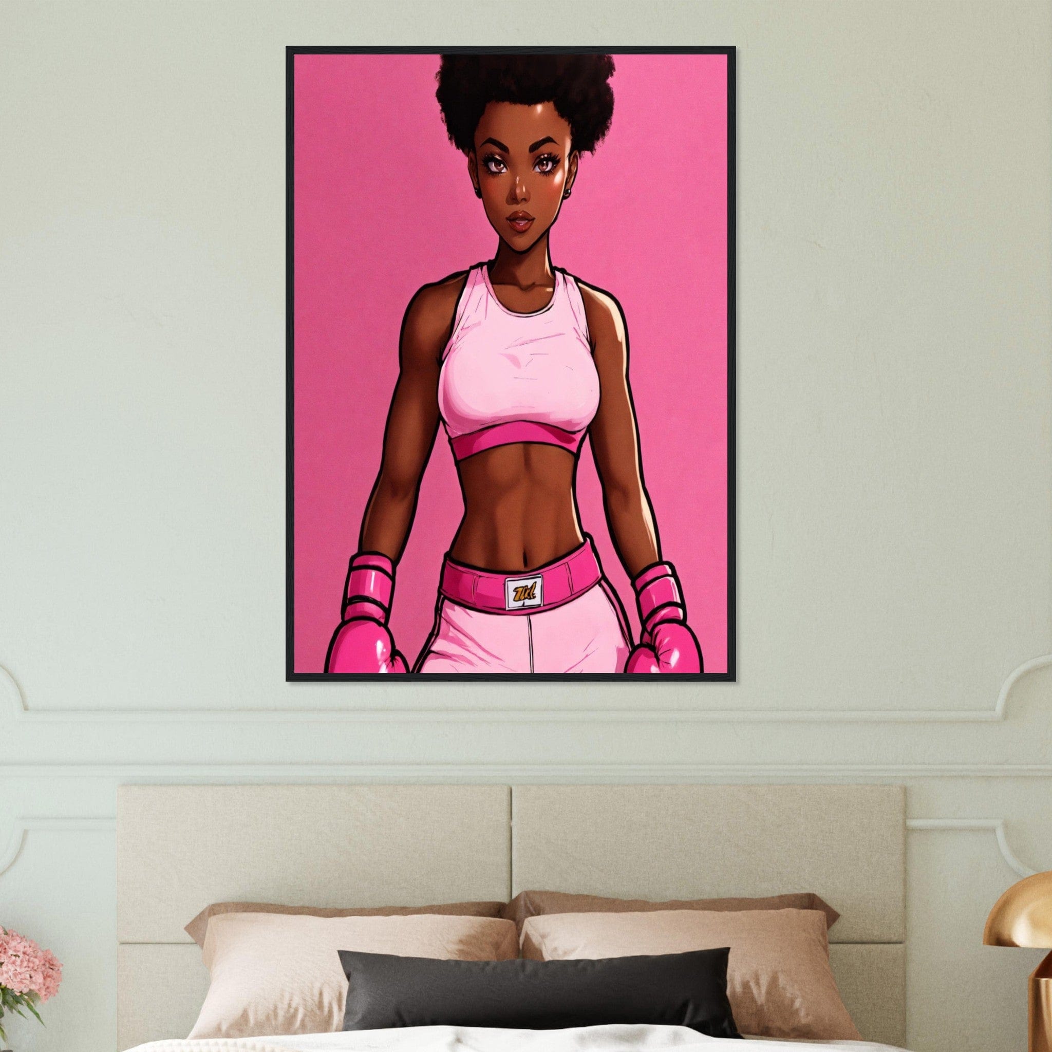 Canvanation Print Material 70x100 cm / 28x40″ Tableau Boxe Emma