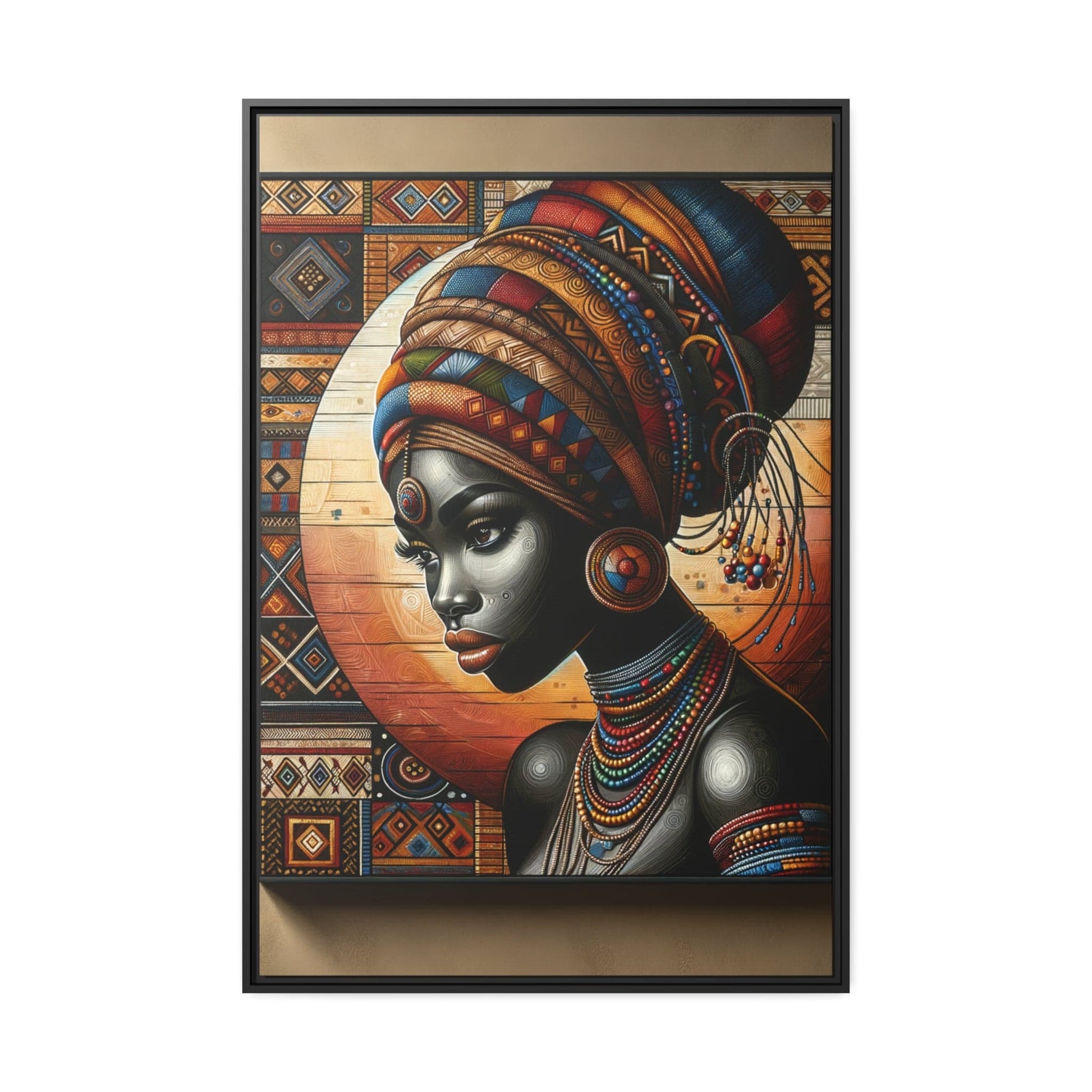 Tableau "Les femmes africaines : une symphonie de grâce, de force et de résilience" Canvanation