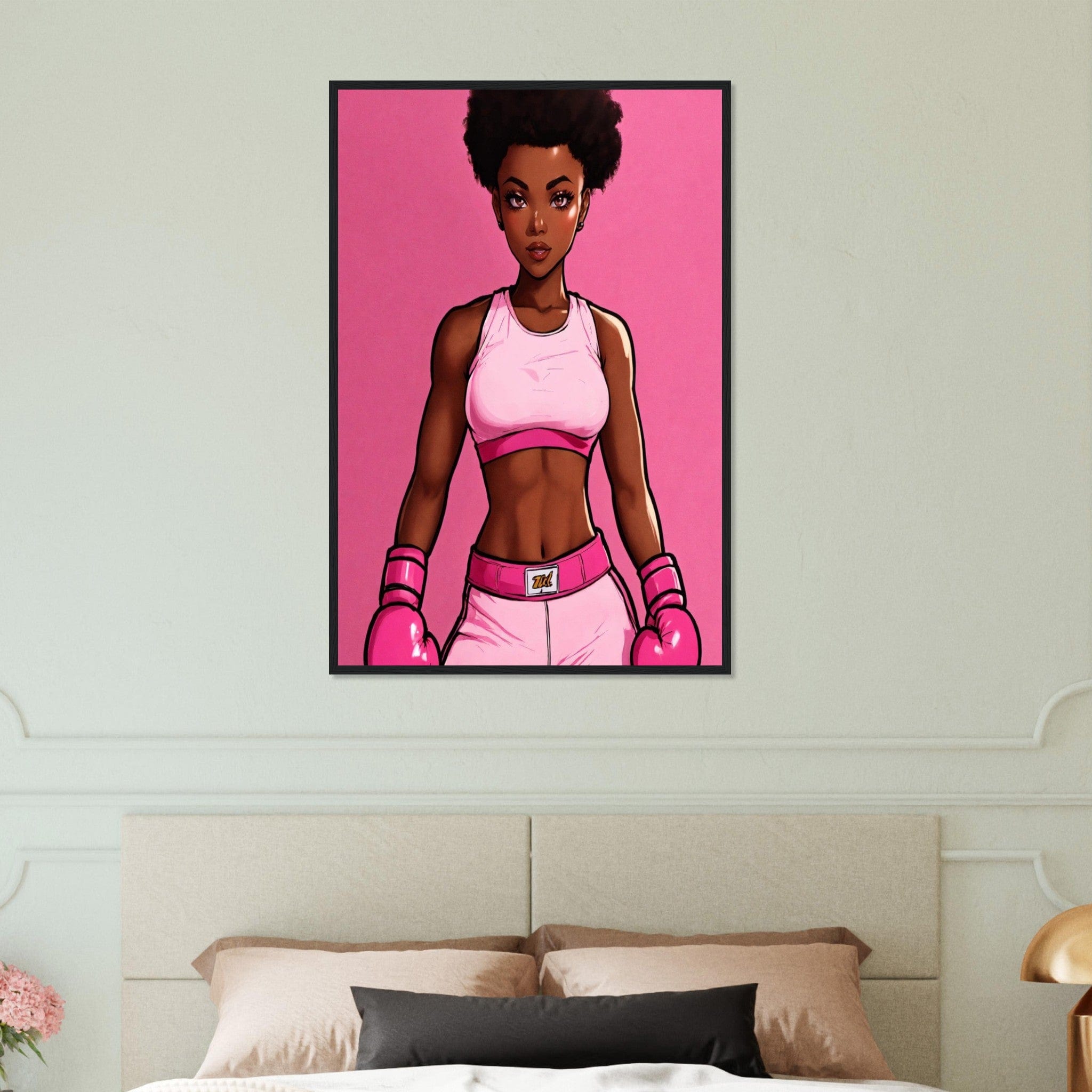 Canvanation Print Material 60x90 cm / 24x36″ Tableau Boxe Emma