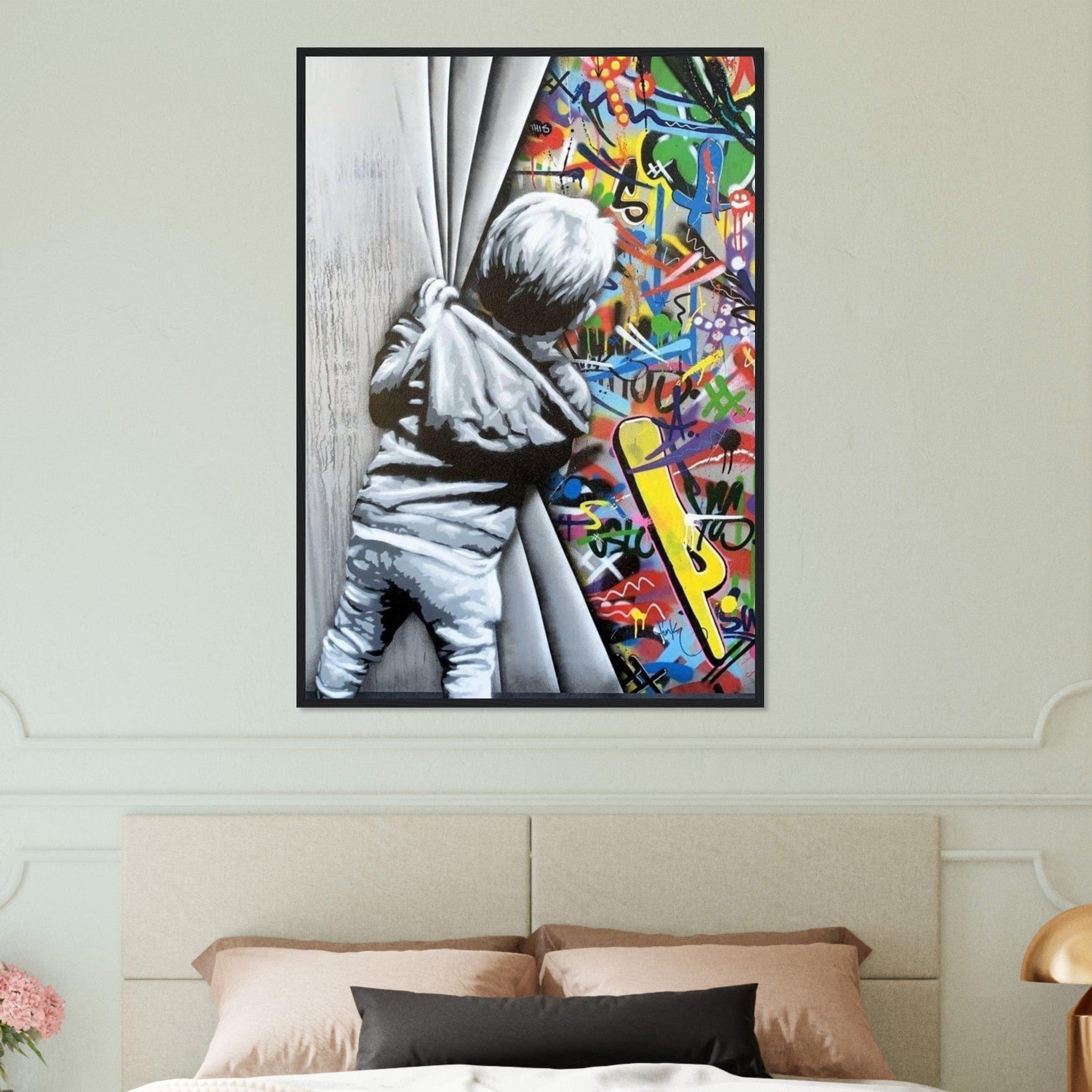 Canvanation Print Material Tableau Banksy Original