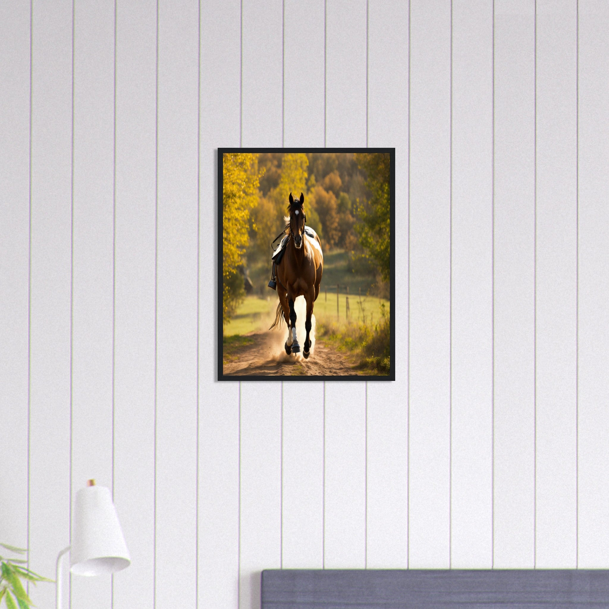 Canvanation Print Material 45x60 cm / 18x24″ Tableau Cheval Noblesse et Force