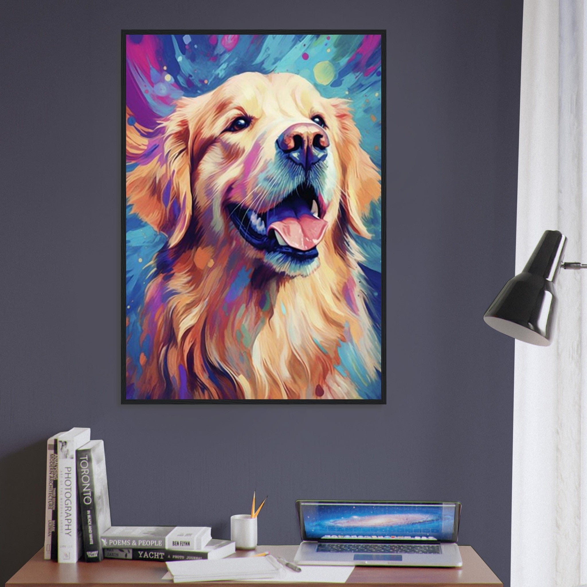 Canvanation Print Material Tableau Chien - Amitié sans mots