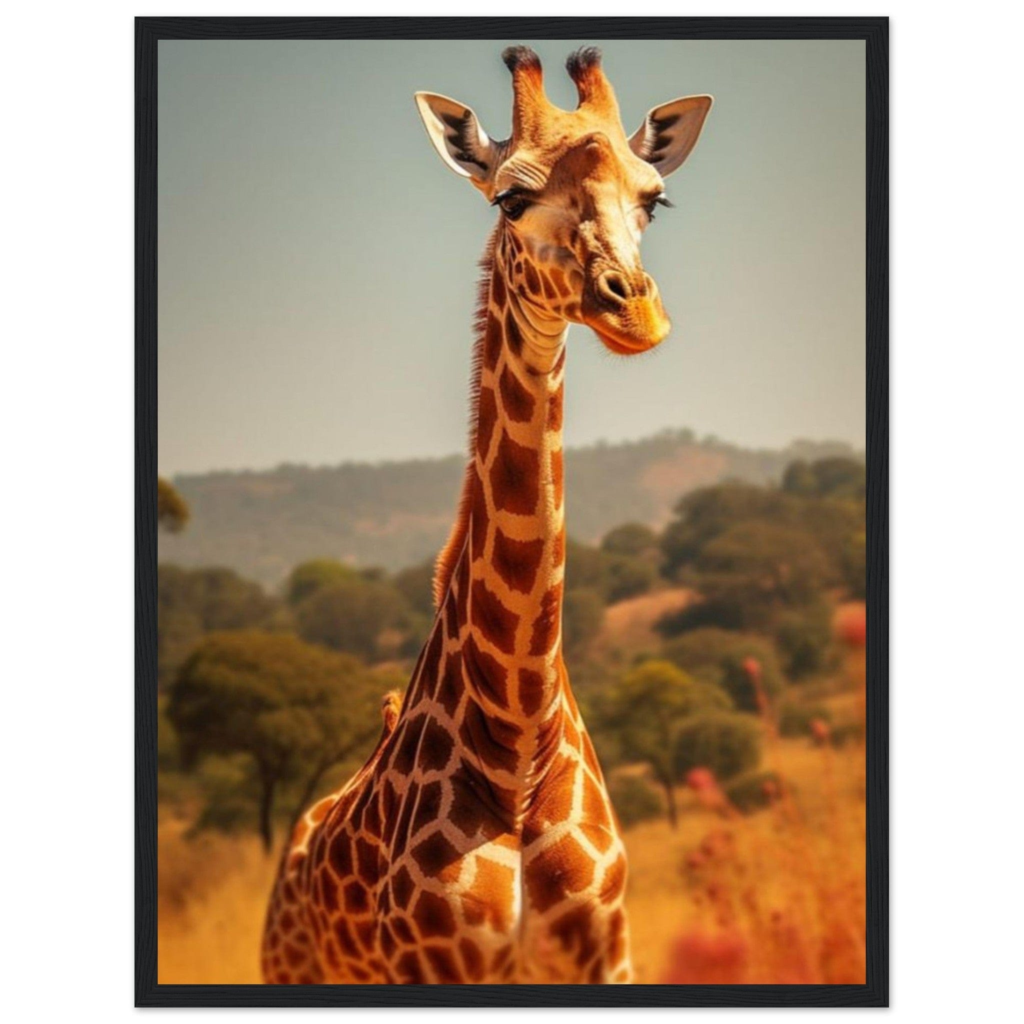 Gelato Print Material 45x60 cm / 18x24″ Girafe Tableau