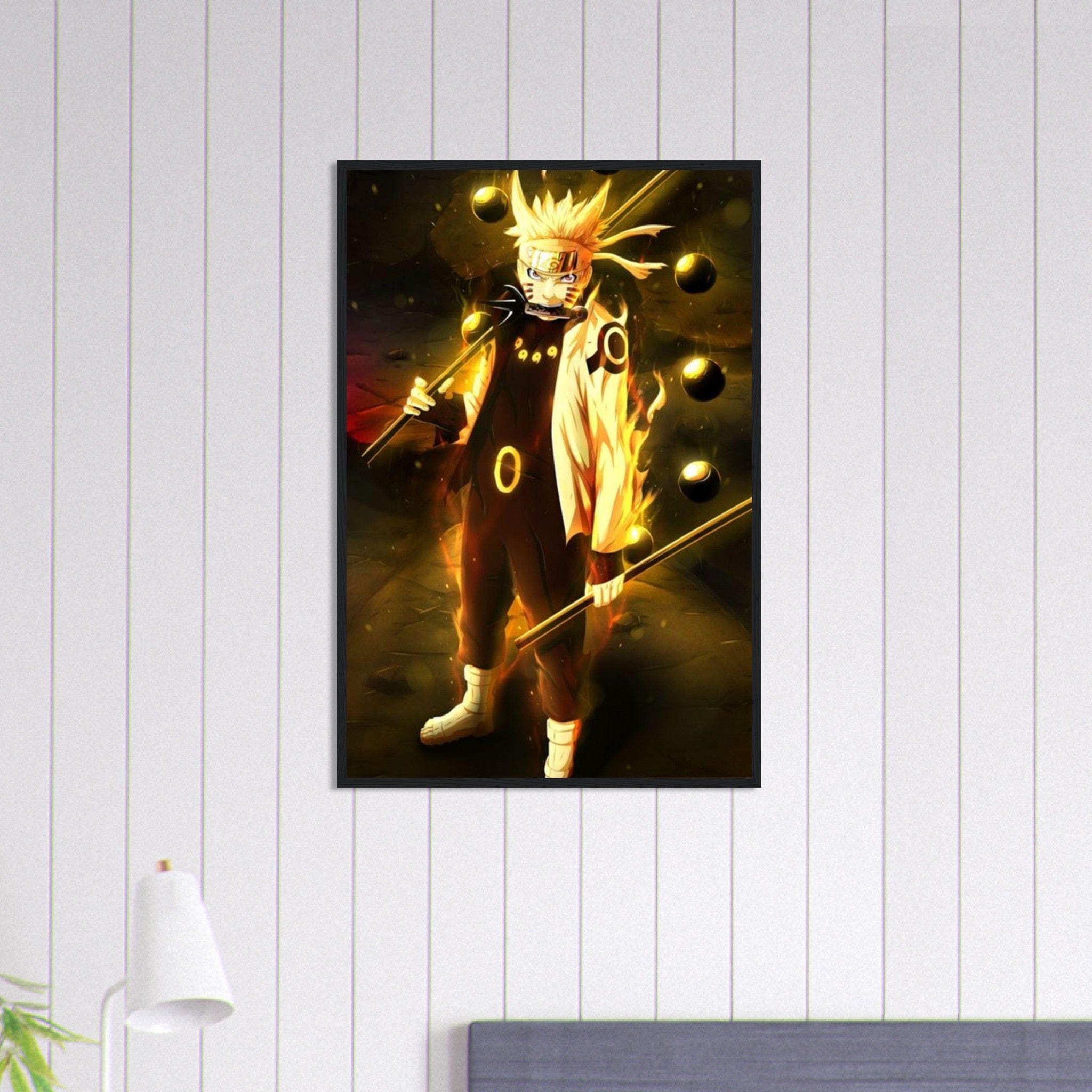 Canvanation Print Material 60x90 cm / 24x36″ Tableau Street Art Naruto Manga