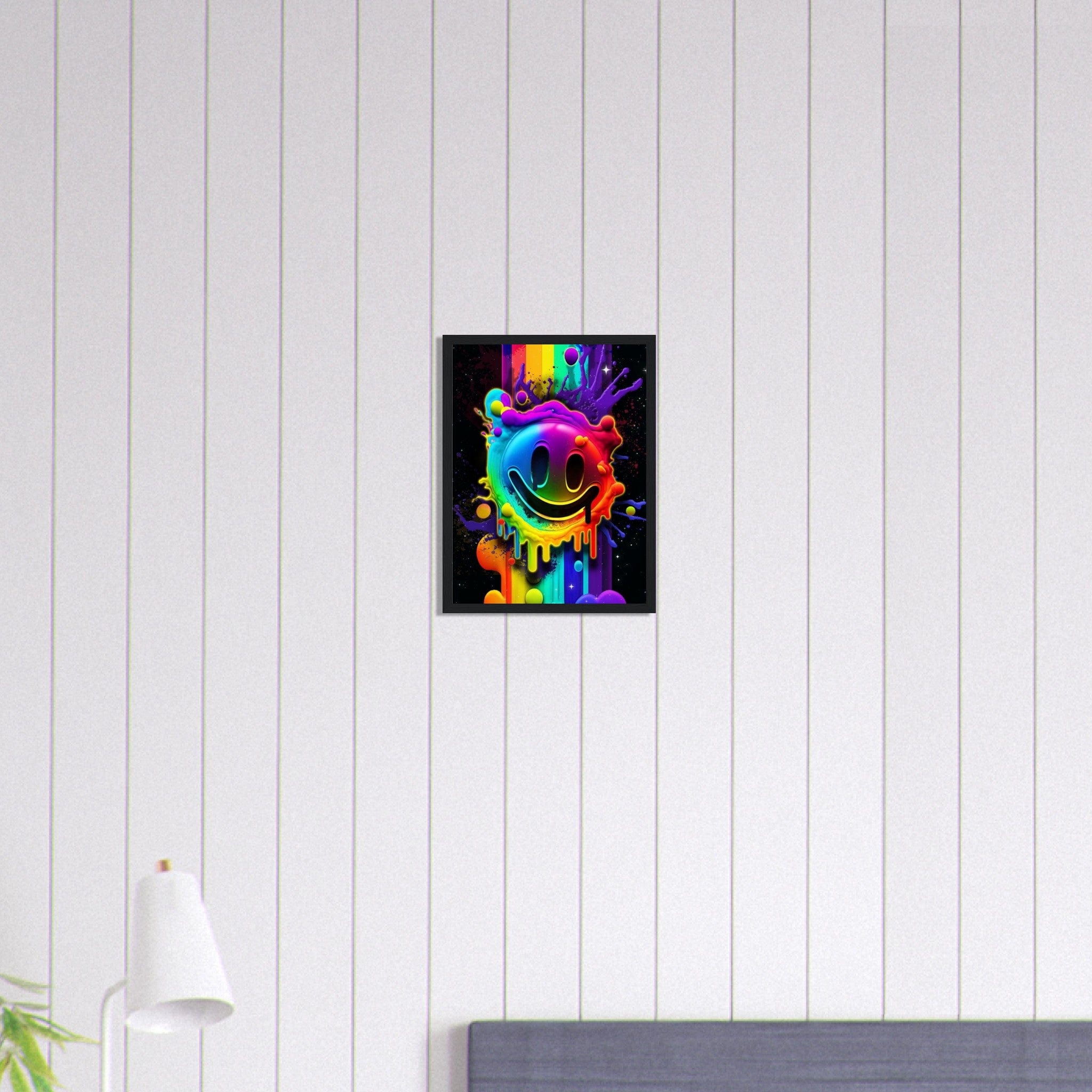 Canvanation Print Material 30x40 cm / 12x16″ Tableau Street Art Emoji Couleur