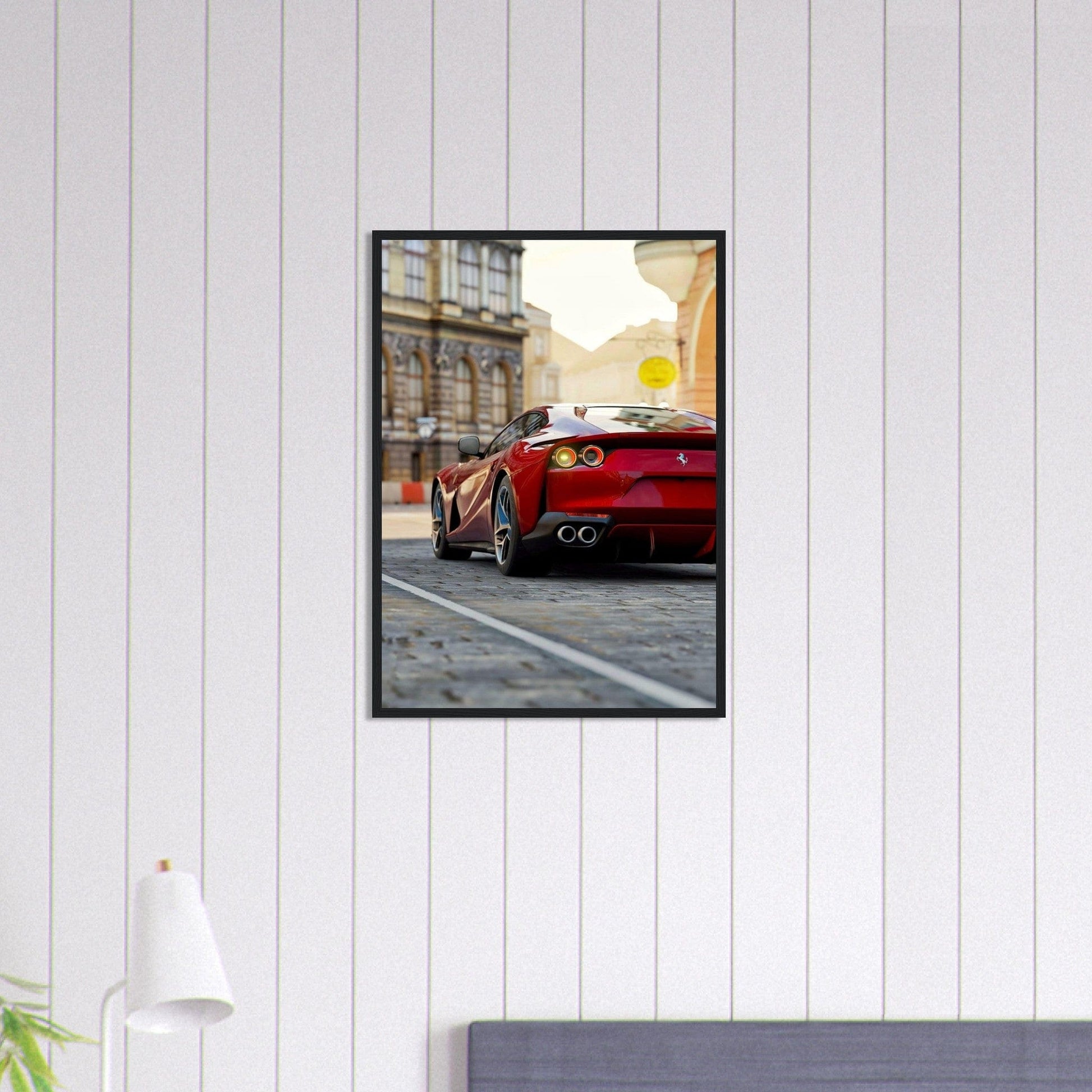 Tableau Voiture Ferrari Tributo Canvanation