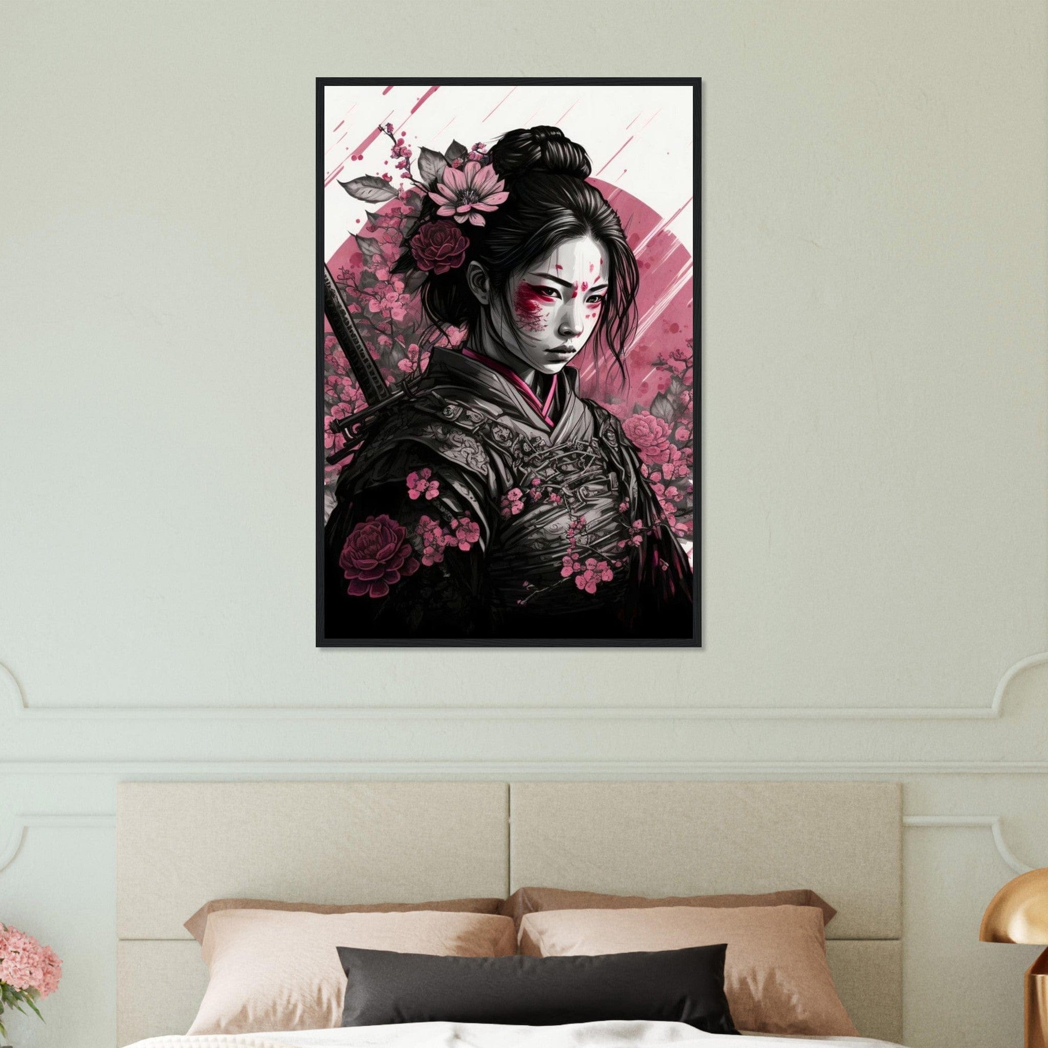 Tableau Japon Vintage Geisha Horreur Canvanation