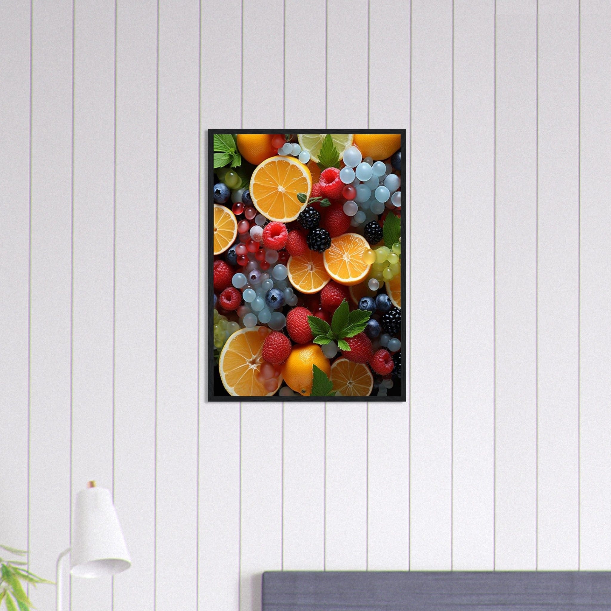 Canvanation Print Material 50x70 cm / 20x28″ Tableau Cuisine Panier De Fruit