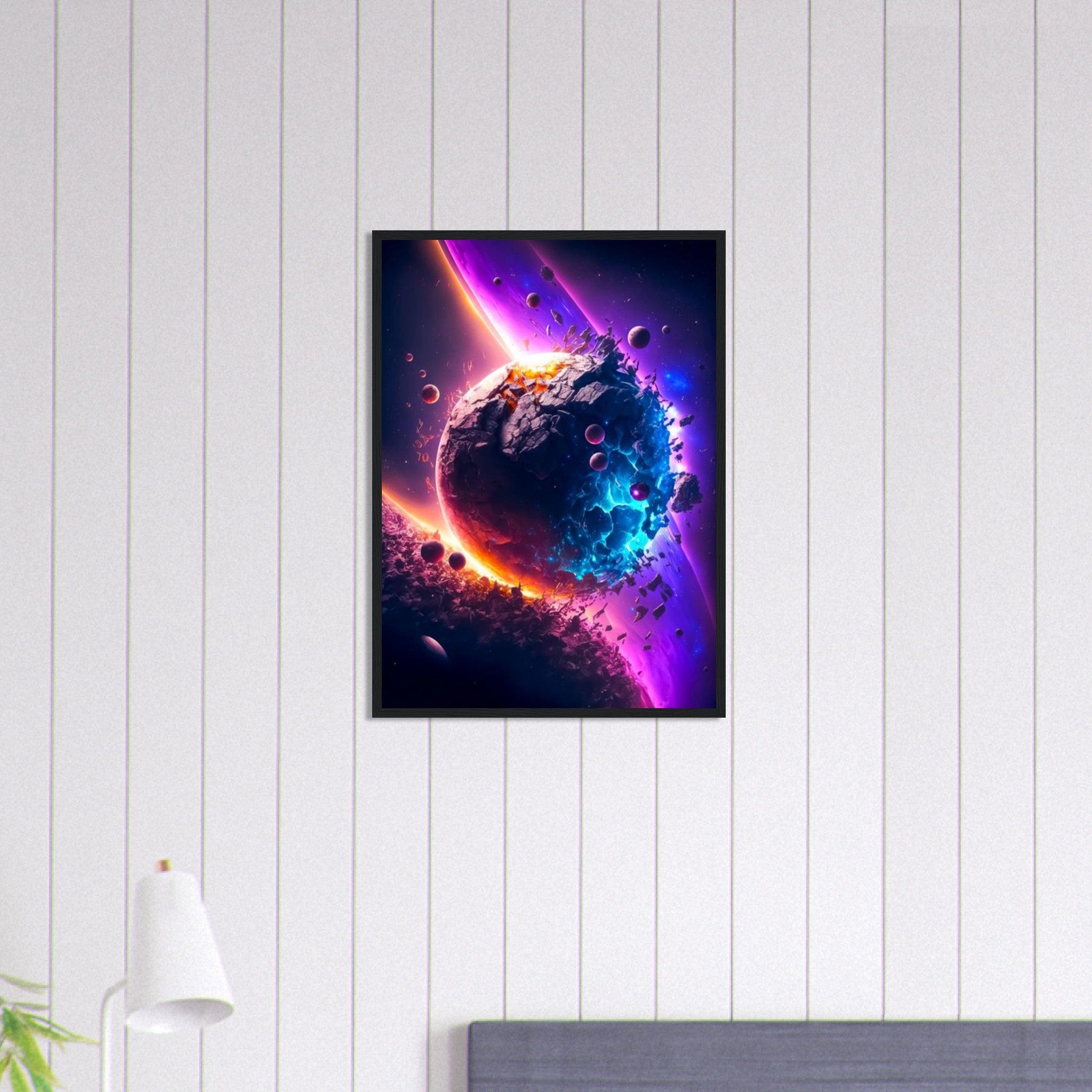 Canvanation Print Material 50x70 cm / 20x28″ Tableau Planete Constellation de Rêves