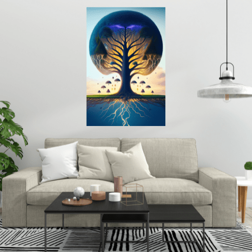 Grand Tableau Arbre De Vie