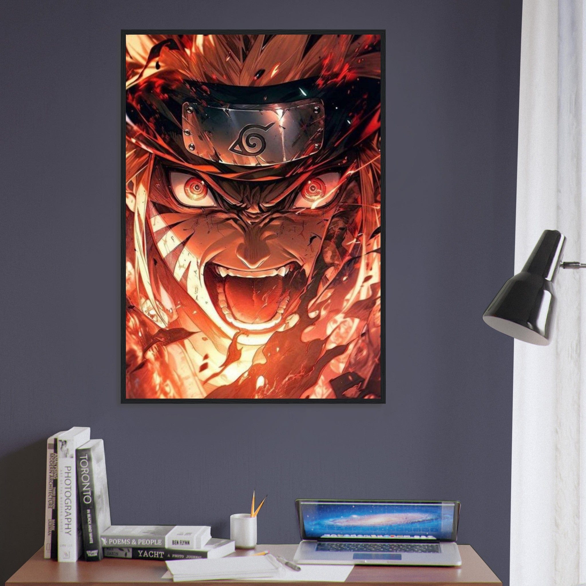 Canvanation Print Material Tableau Street Art Naruto