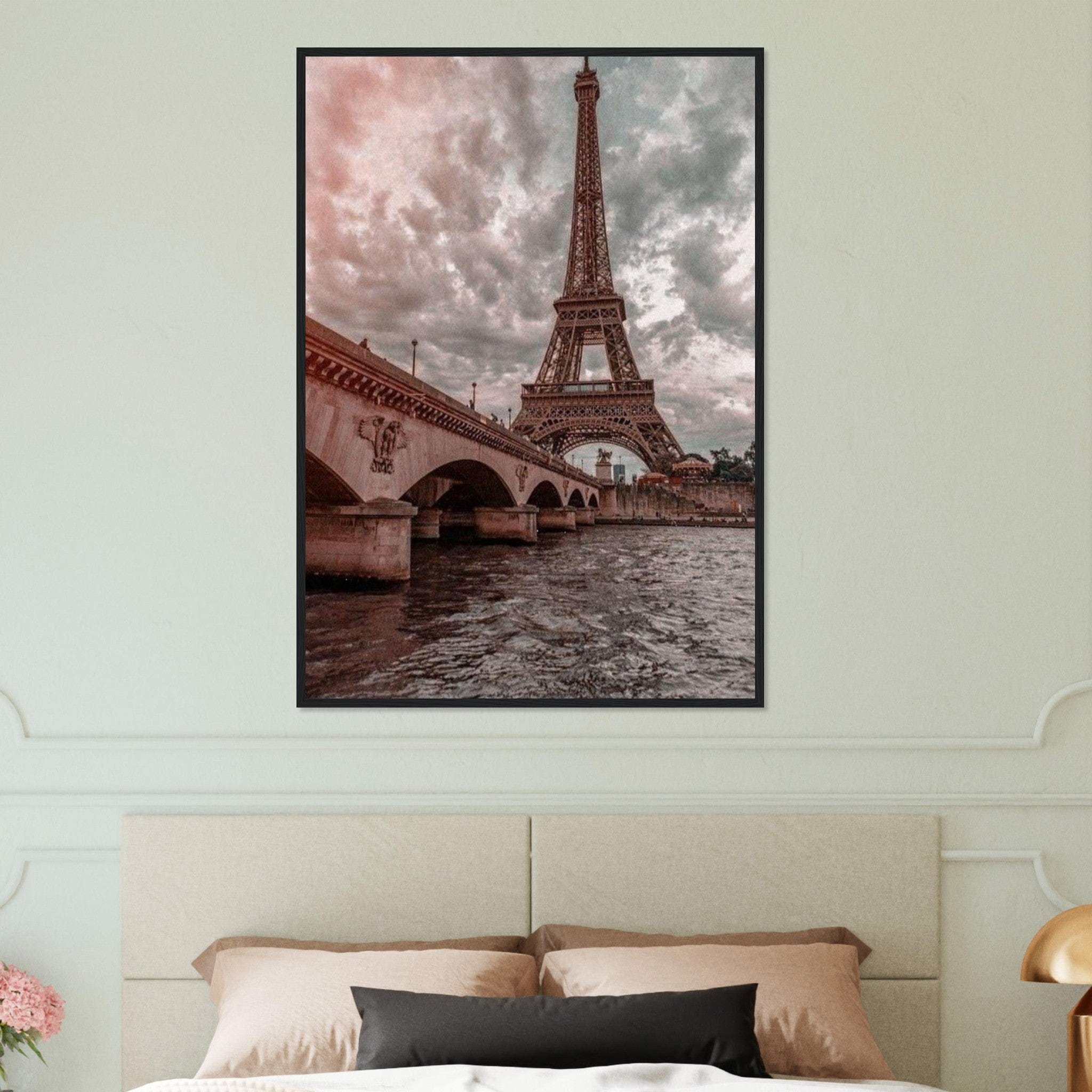 Canvanation Print Material Tableau Paris Pont De La Tour Eiffel