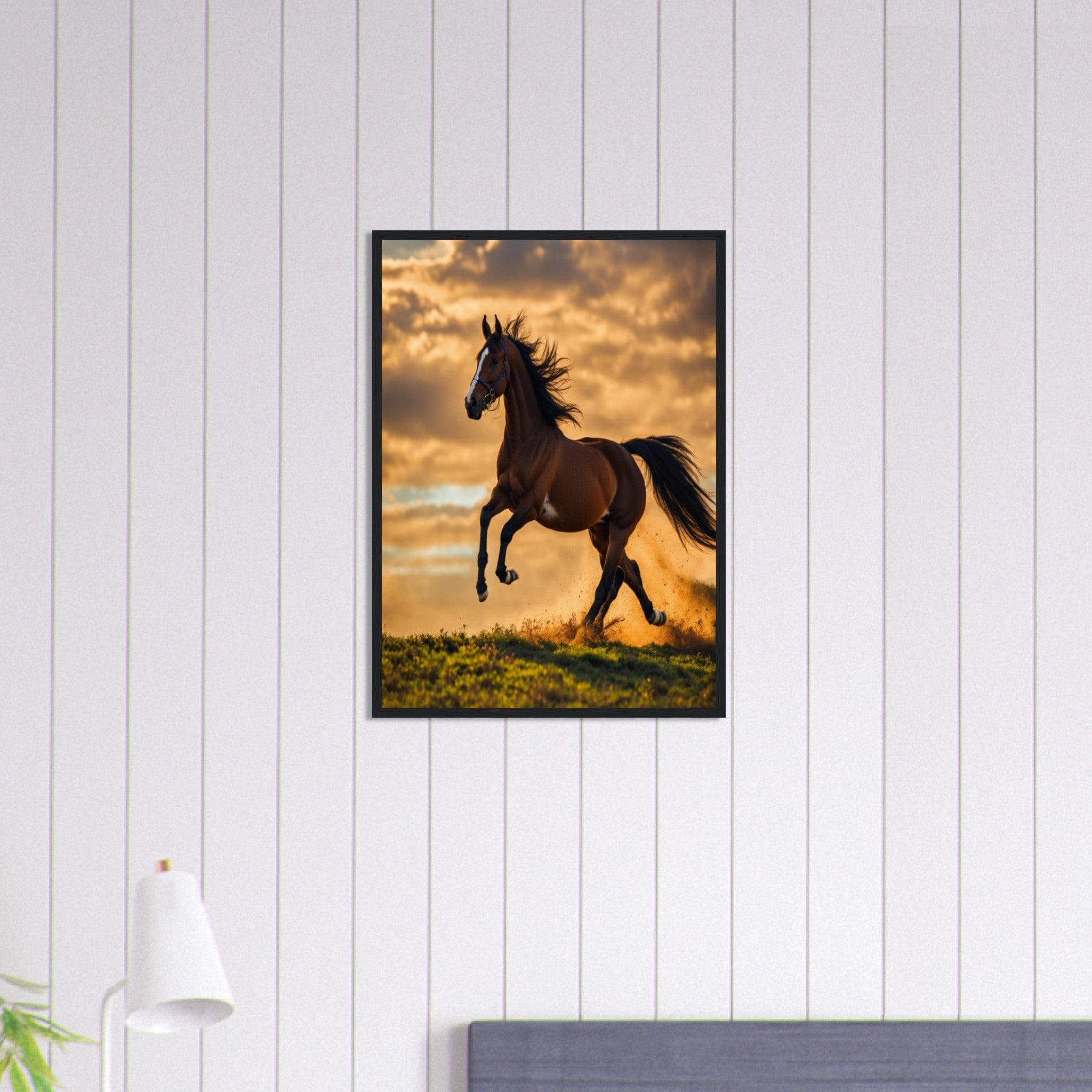 Canvanation Print Material 50x70 cm / 20x28″ Tableau Cheval De Feu