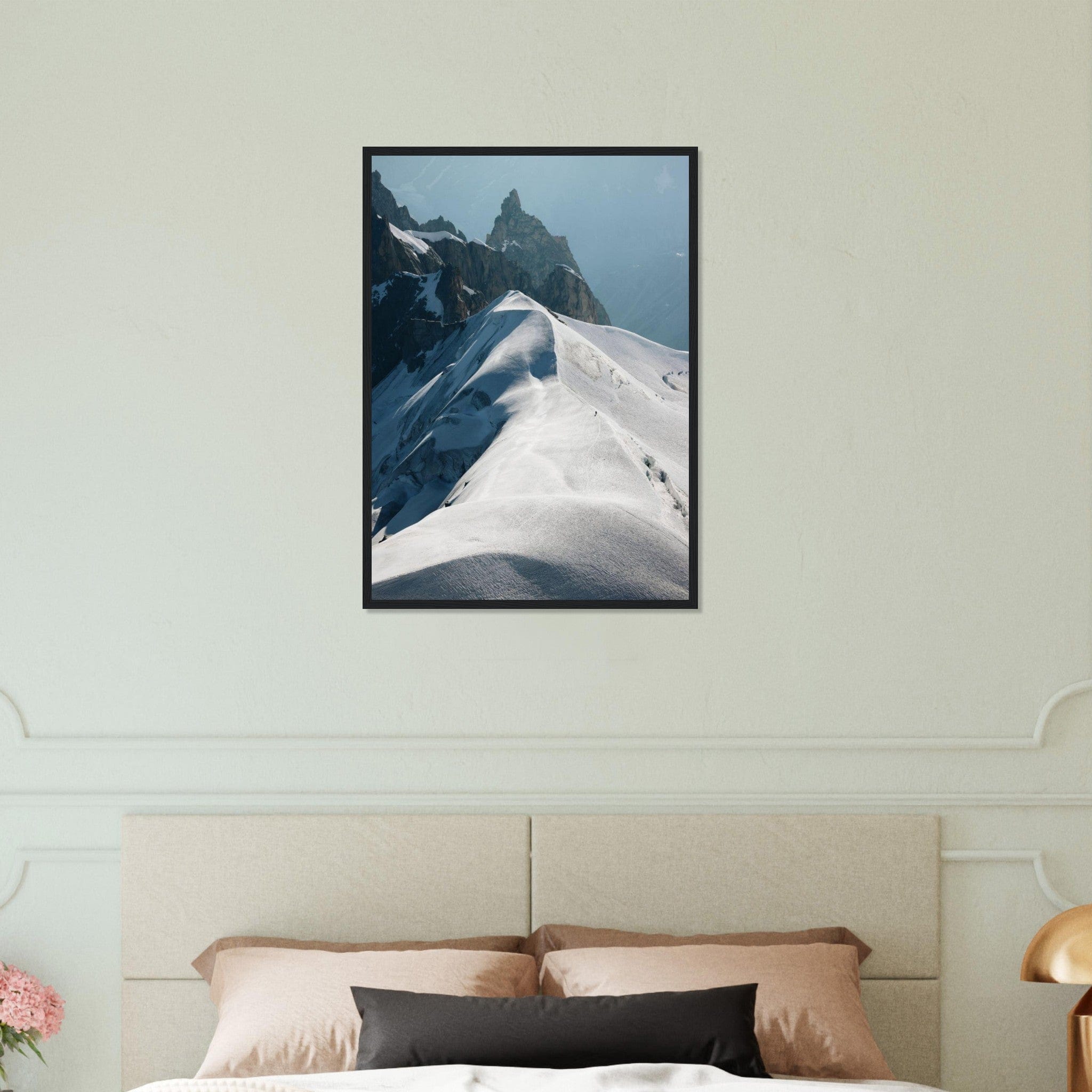 Canvanation Print Material 50x70 cm / 20x28″ Tableau Montagne Moderne Mont Blanc