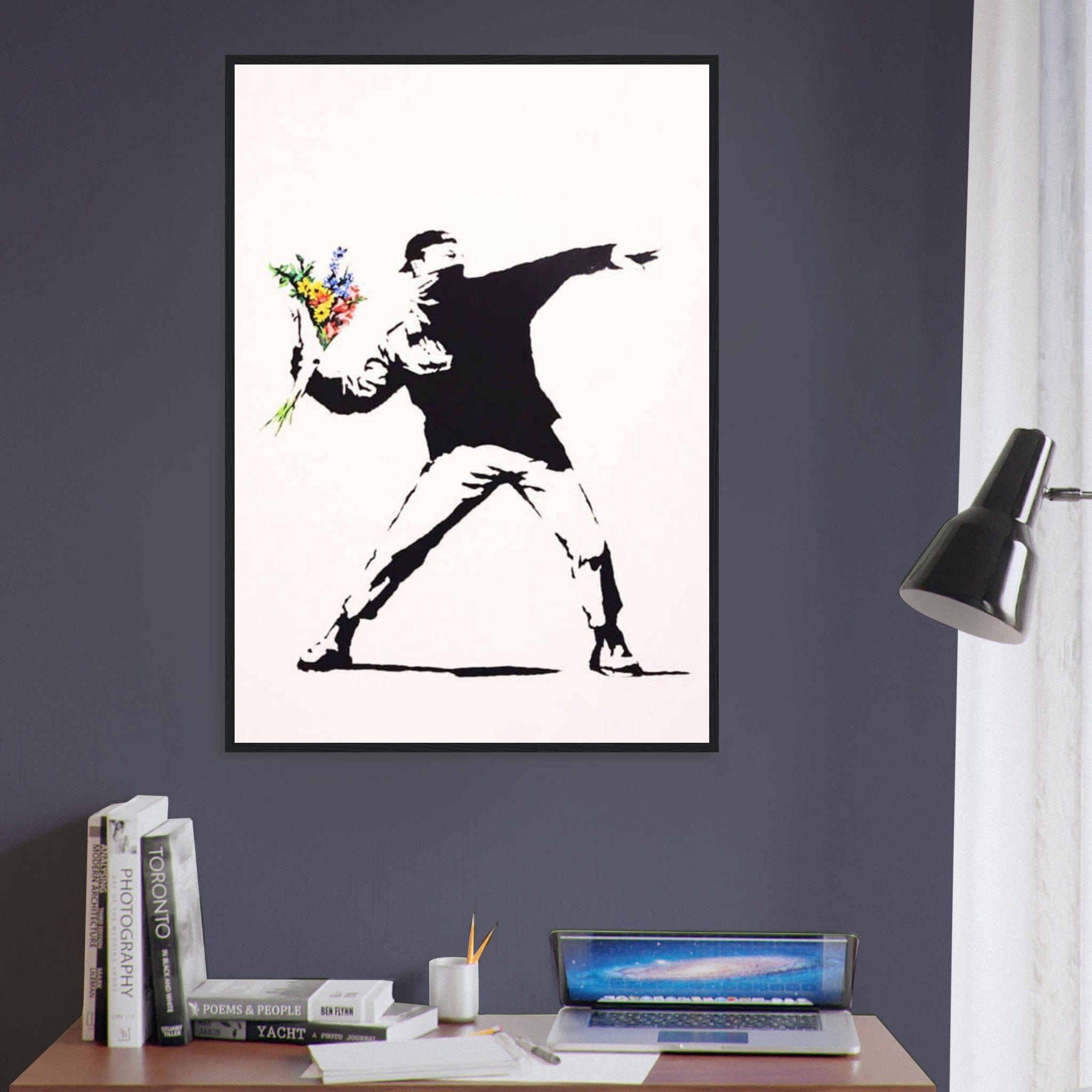 Canvanation Print Material Tableau Pop Art Banksy