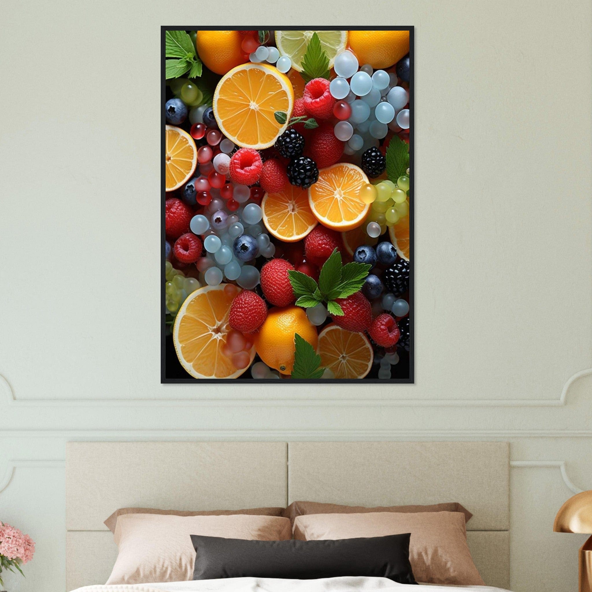 Canvanation Print Material Tableau Cuisine Panier De Fruit