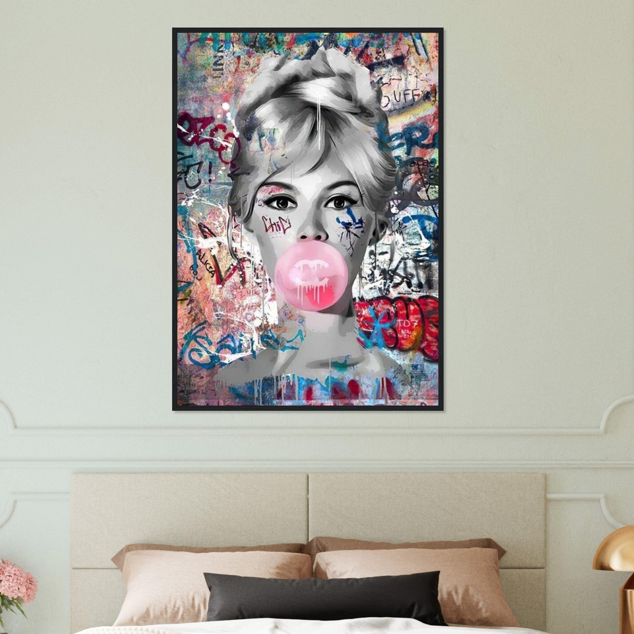 Canvanation Print Material 70x100 cm / 28x40″ Tableau Street Art de Rue Insurgé