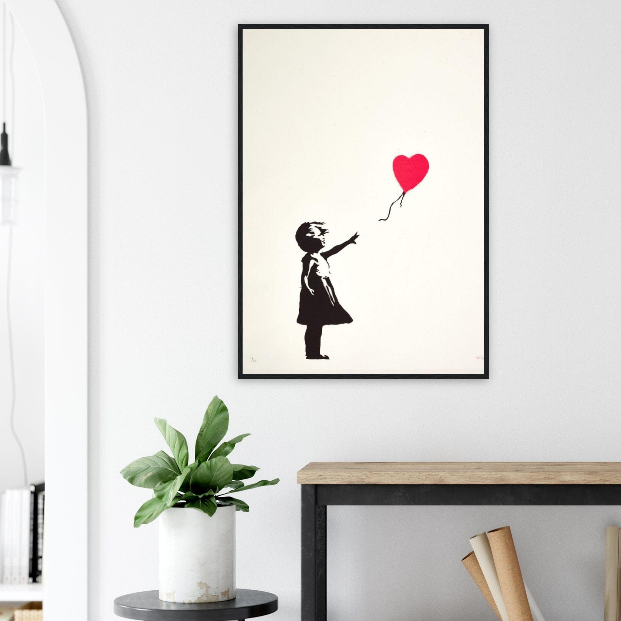 Canvanation Print Material Tableau Street Art Graffiti Banksy