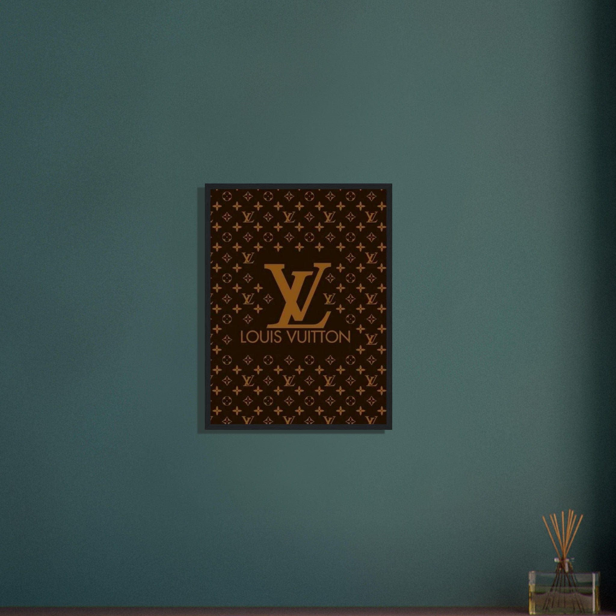 Canvanation Print Material Tableau Louis Vuitton Or