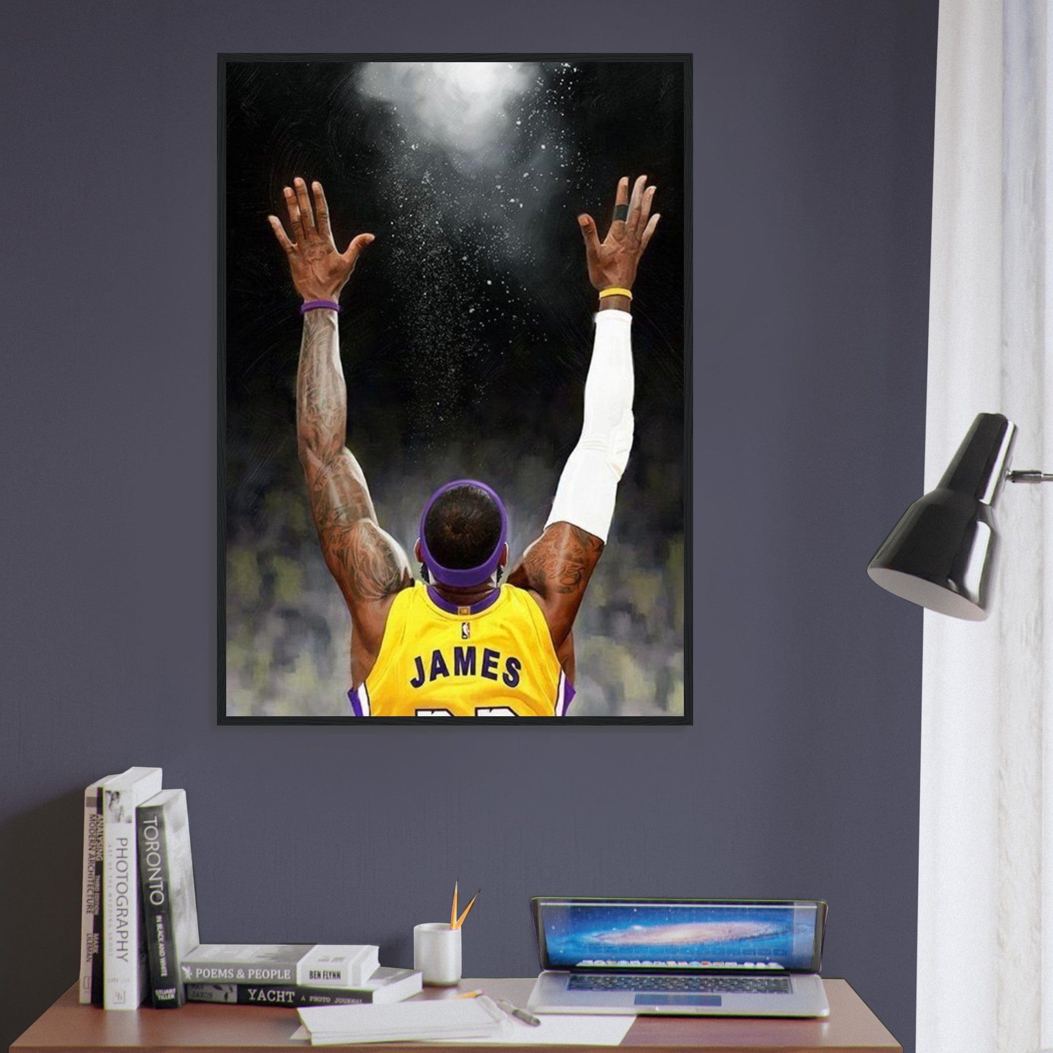 Canvanation Print Material Tableau Basket Lebron James Dynastie