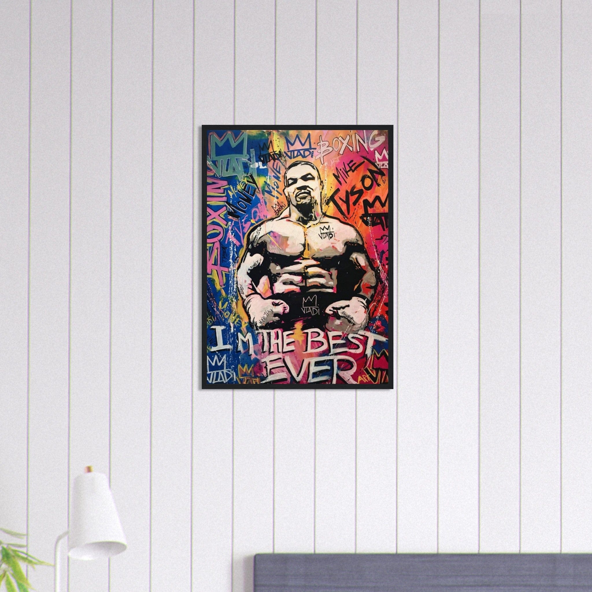 Canvanation Print Material 50x70 cm / 20x28″ Tableau Boxe I'm The Best