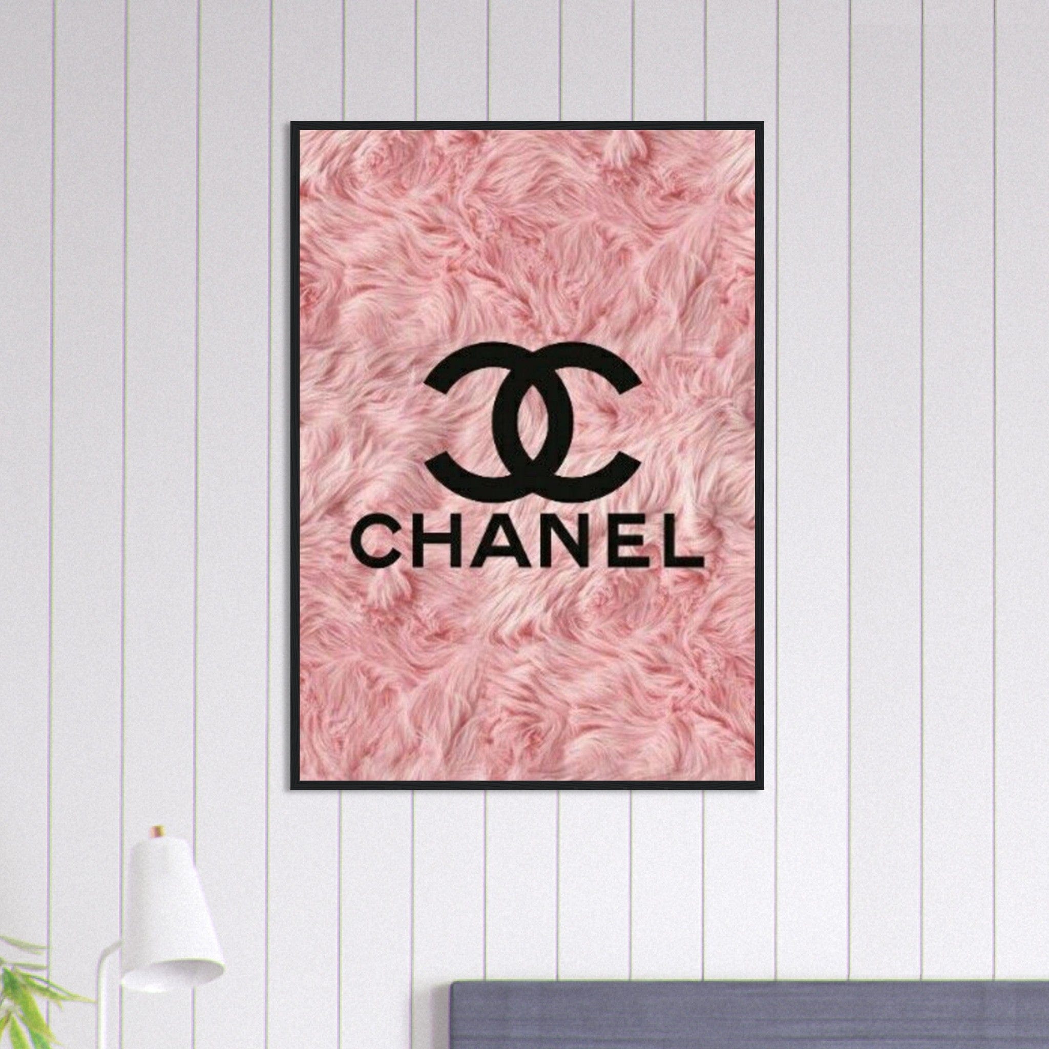 Canvanation Print Material 70x100 cm / 28x40″ Tableau Fond Laine Rose