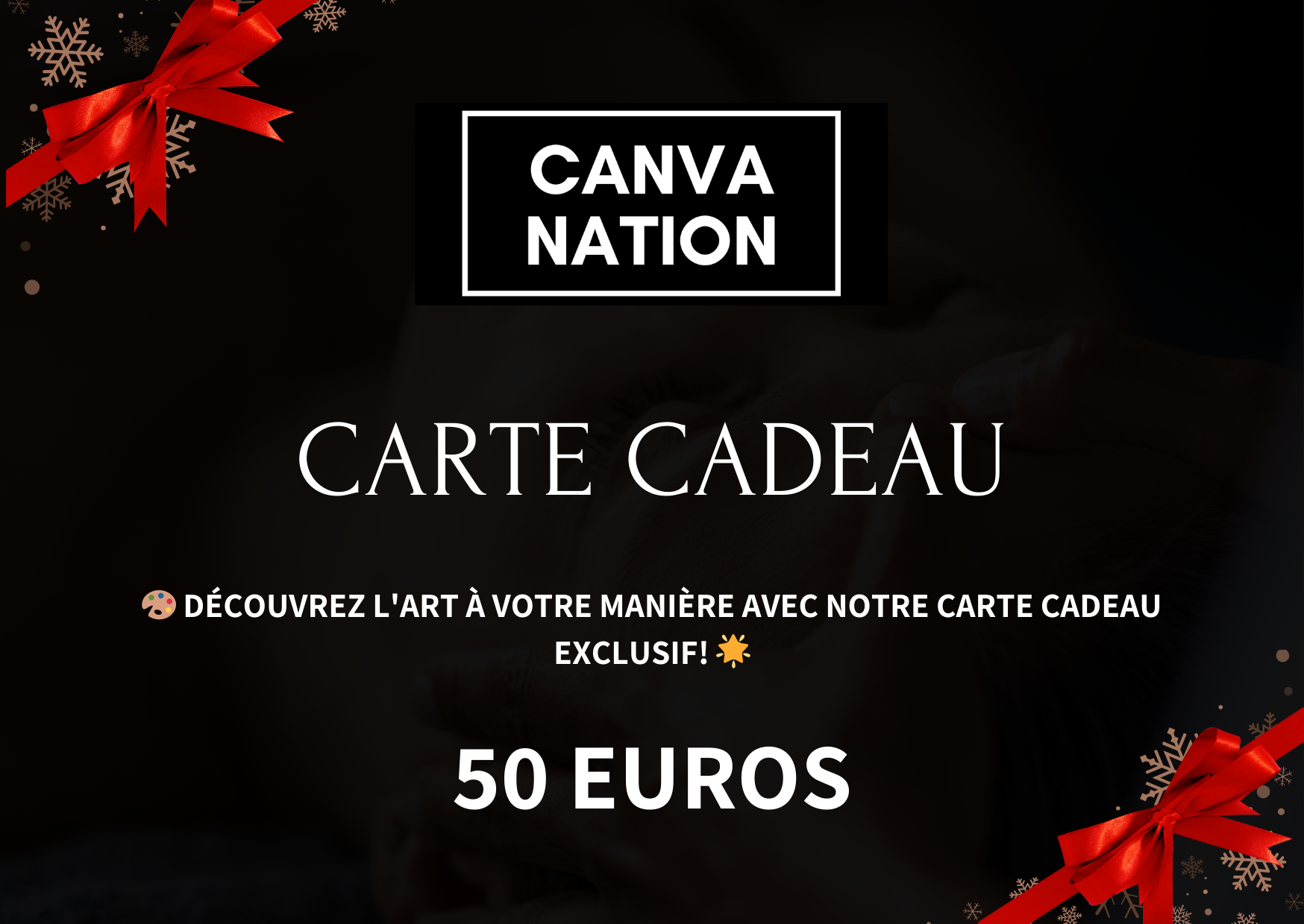 Carte Cadeau Canvanation Canvanation
